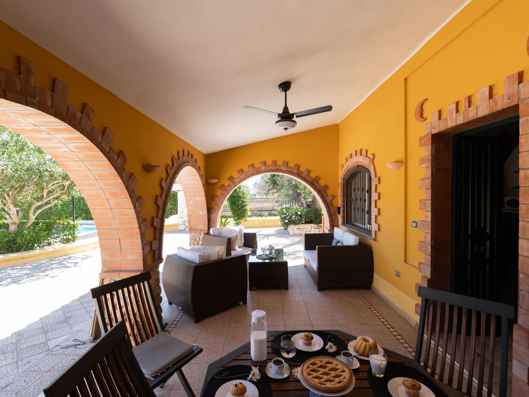 Villa Azzurra mit Pool-Binnen