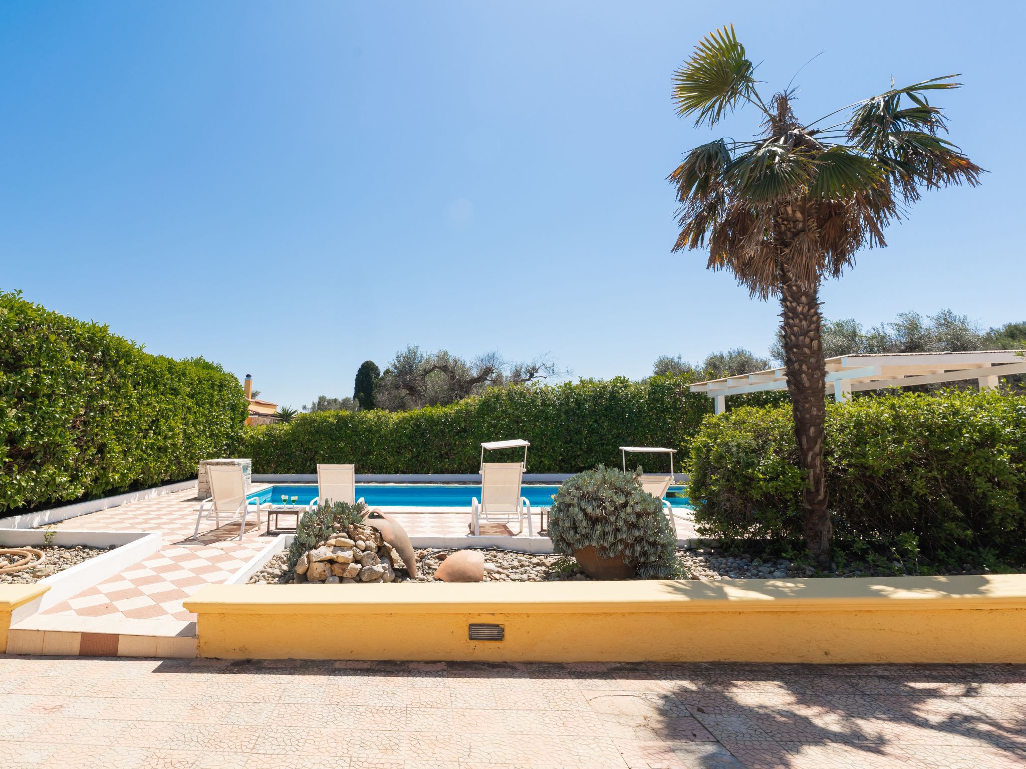 Villa Azzurra mit Pool-Binnen