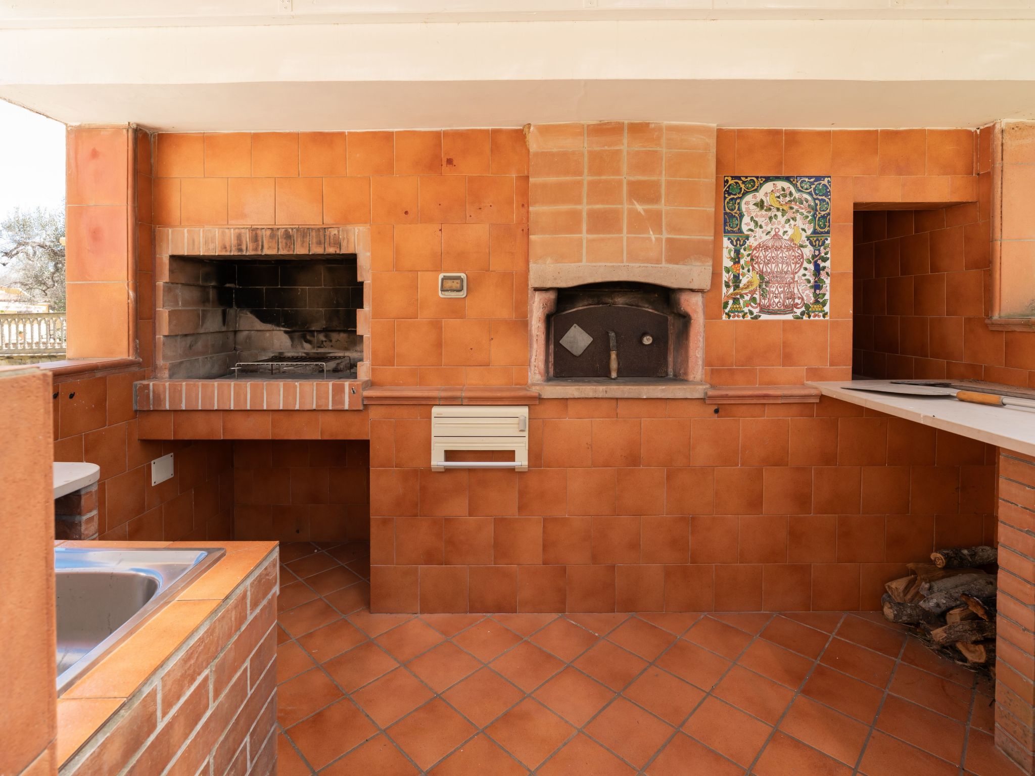 Villa Azzurra mit Pool-Binnen