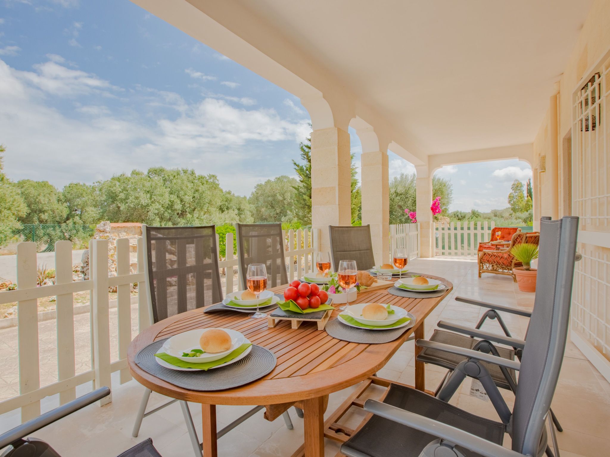 Ferienhaus mit umzäuntem Garten in San Vito Dei Normanni (Italien) und 1 Hund erlaubt