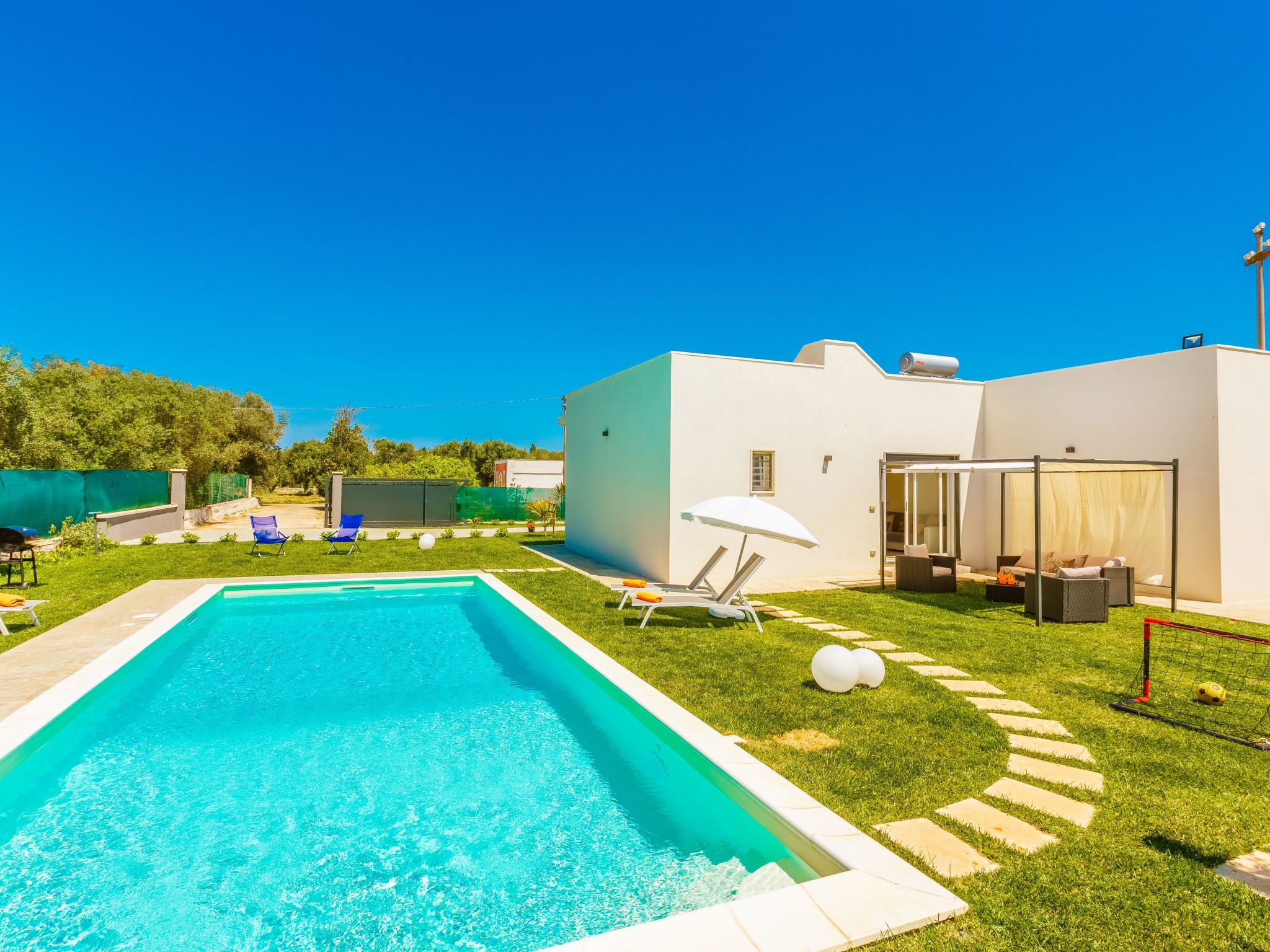 Villa Eufriama mit privatem Pool-Binnen