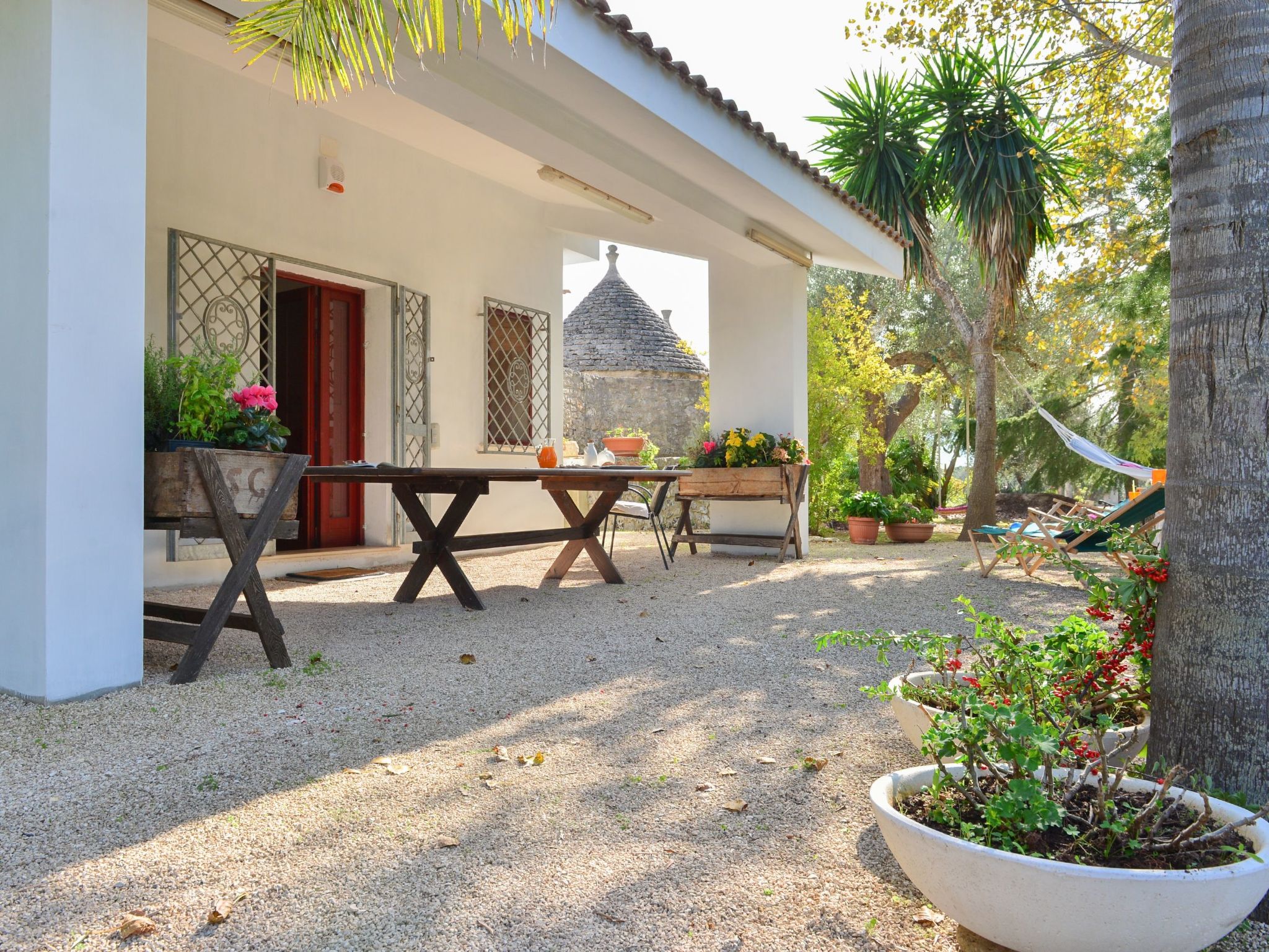Trullo Alcova  in der Nähe des Meeres-Binnen