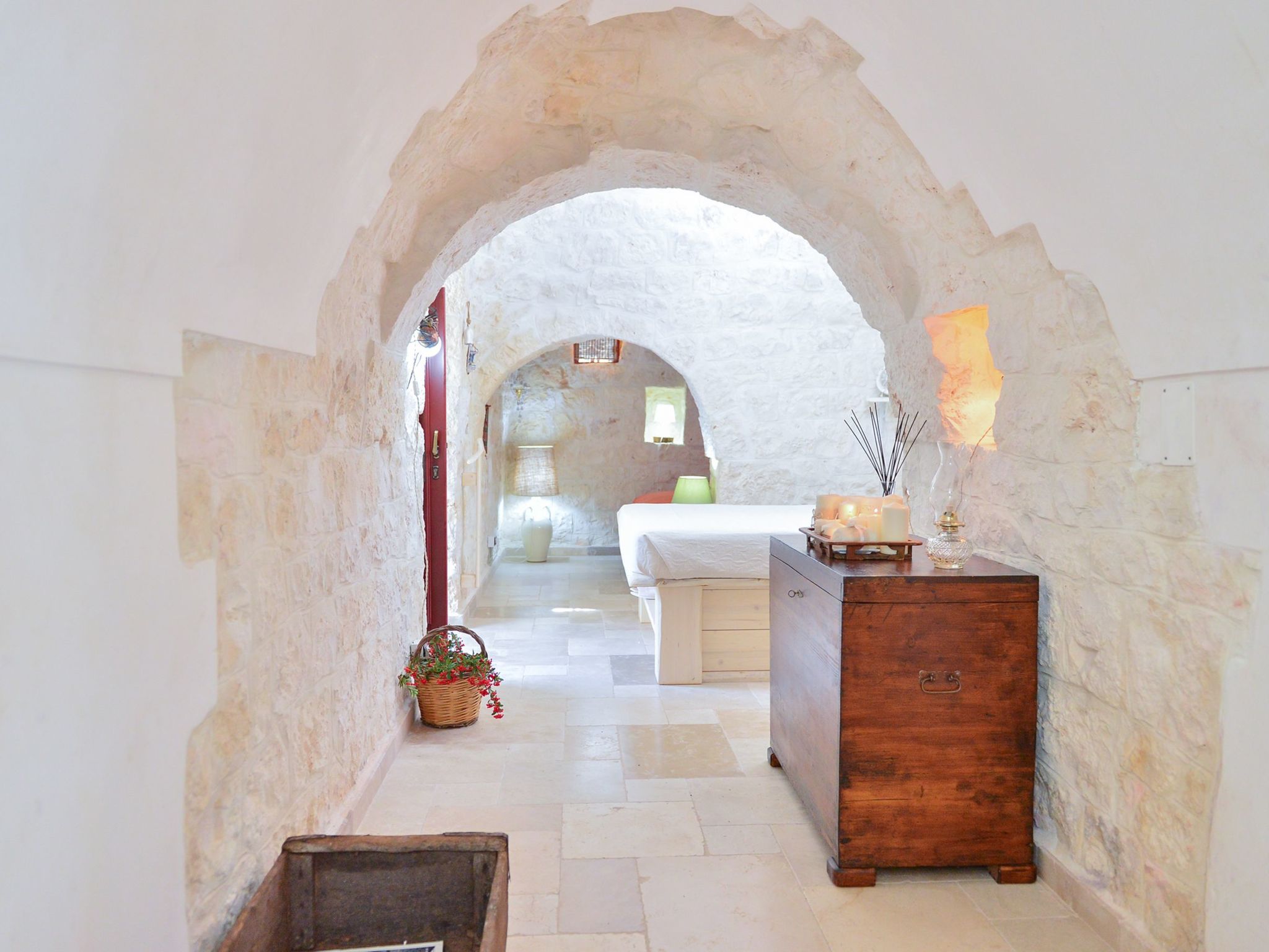 Trullo Alcova  in der Nähe des Meeres-Binnen