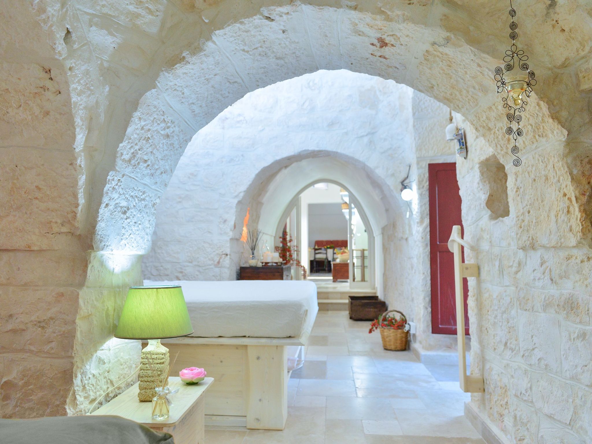 Trullo Alcova  in der Nähe des Meeres-Binnen