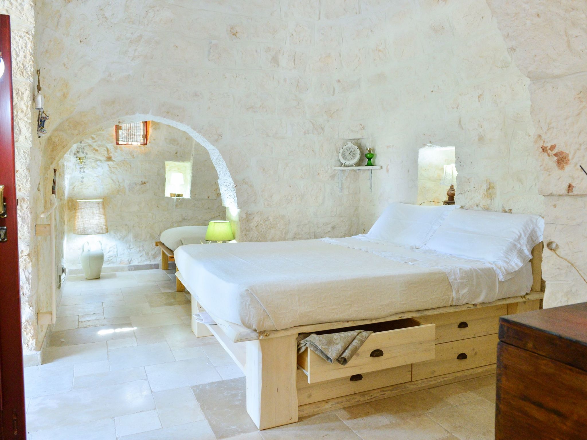 Trullo Alcova  in der Nähe des Meeres-Binnen