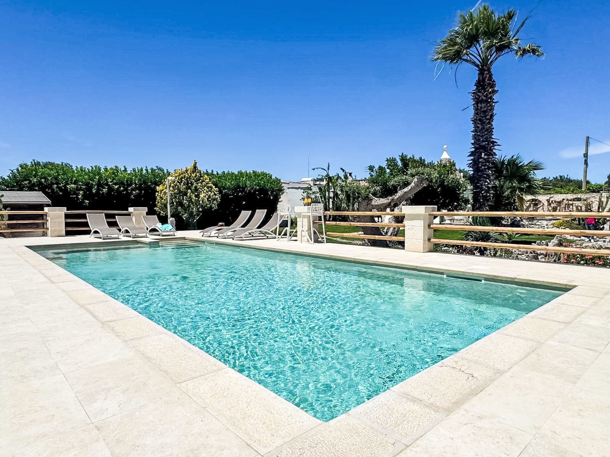 Trullo für Ferien in Apulien - Dehors