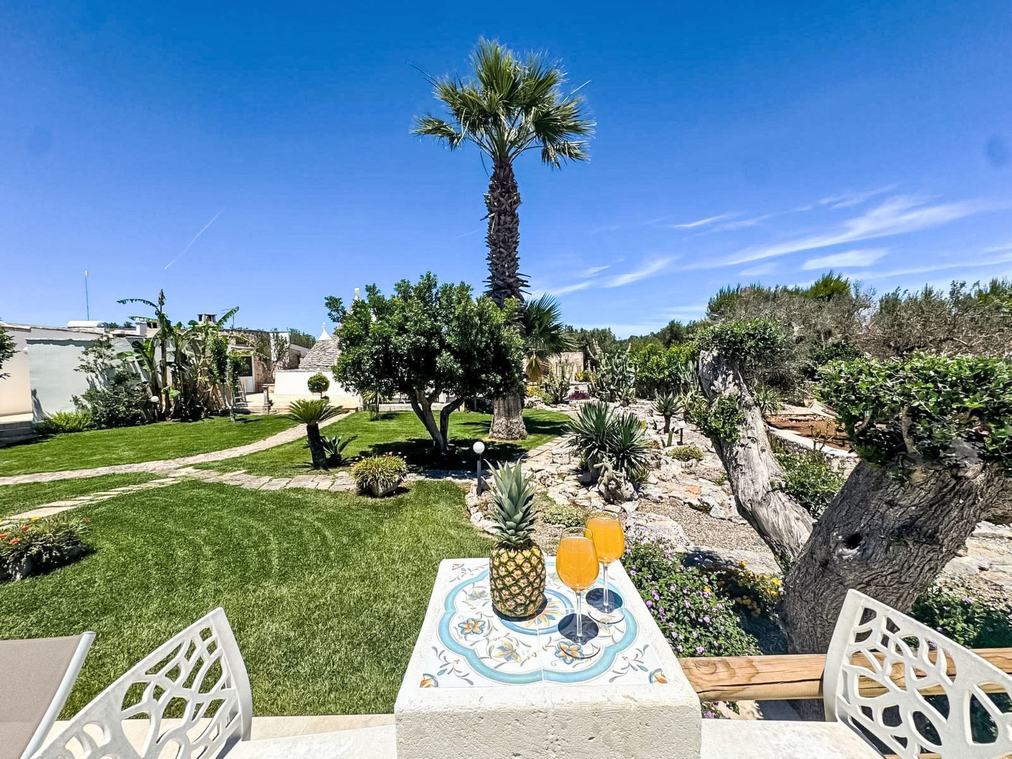 Trullo für Ferien in Apulien - Dehors