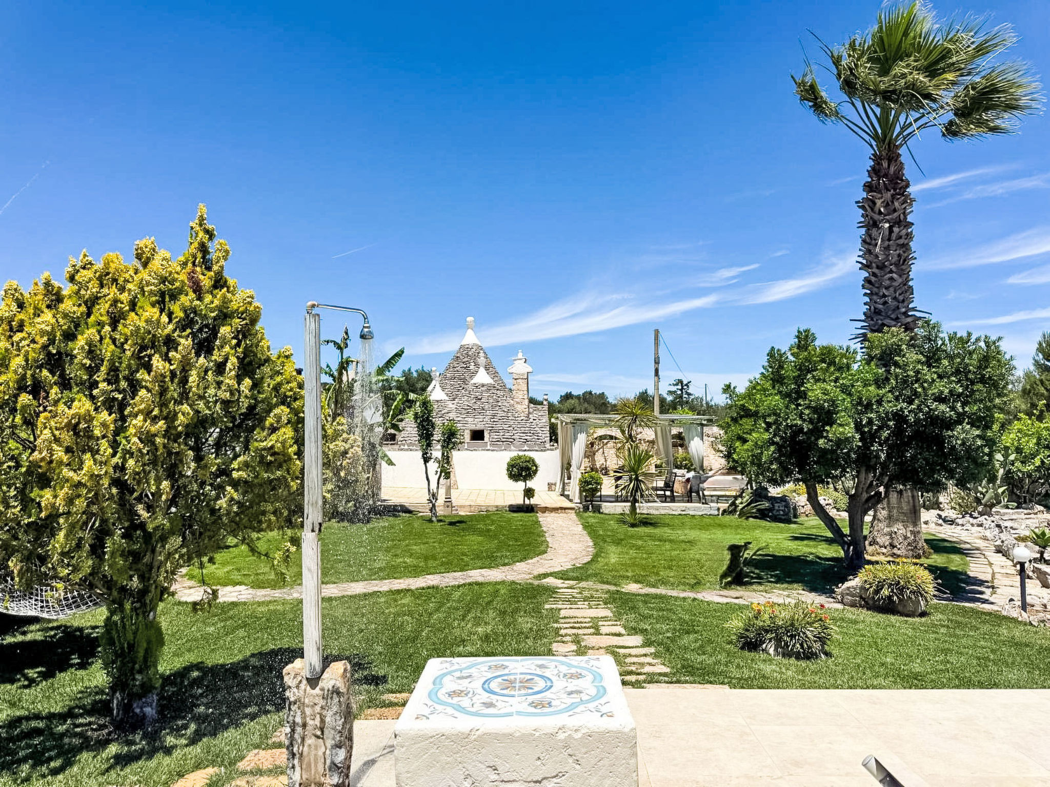 Trullo für Ferien in Apulien - Dehors