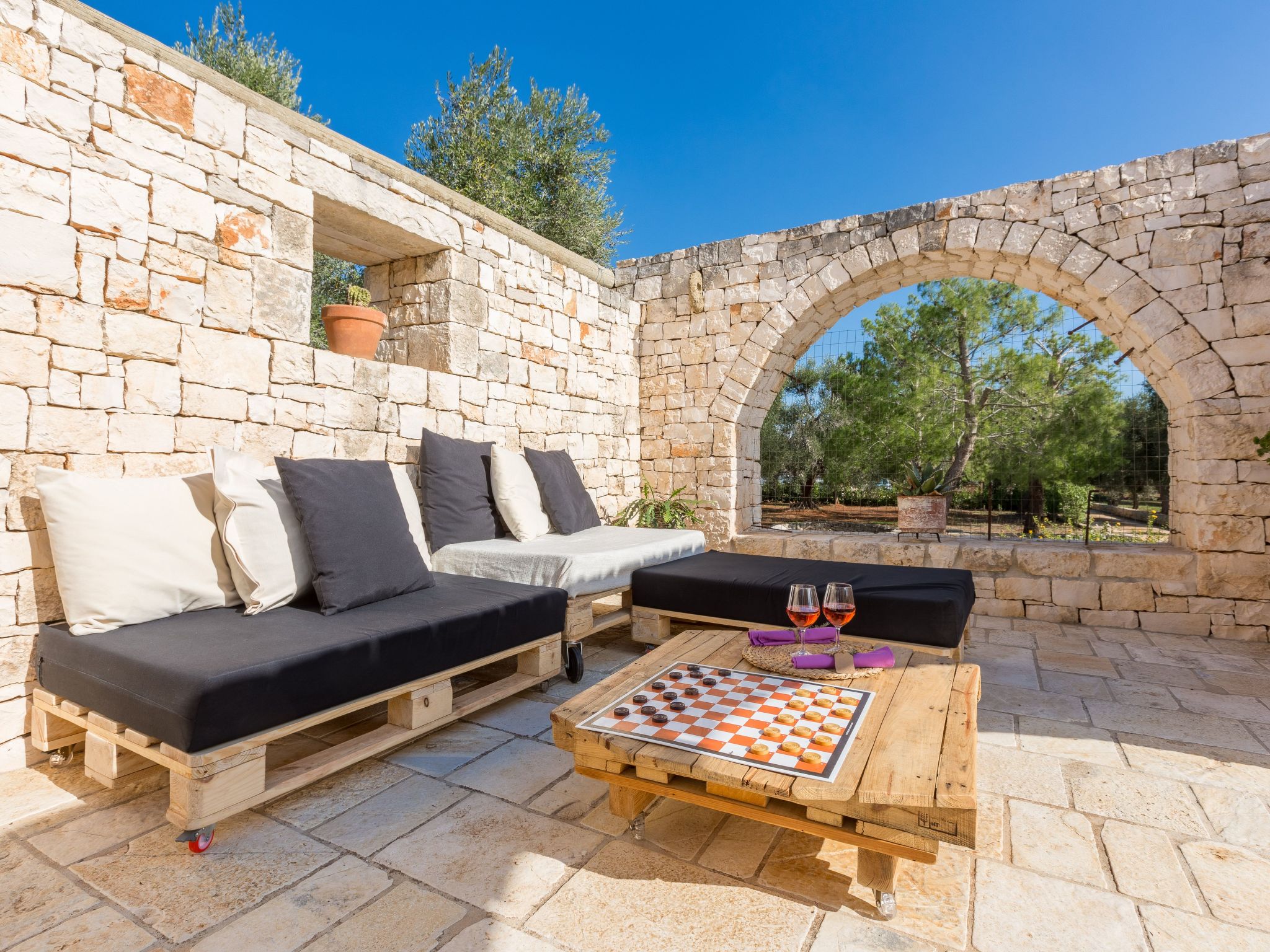 Trullo für Ferien in Apulien-Binnen