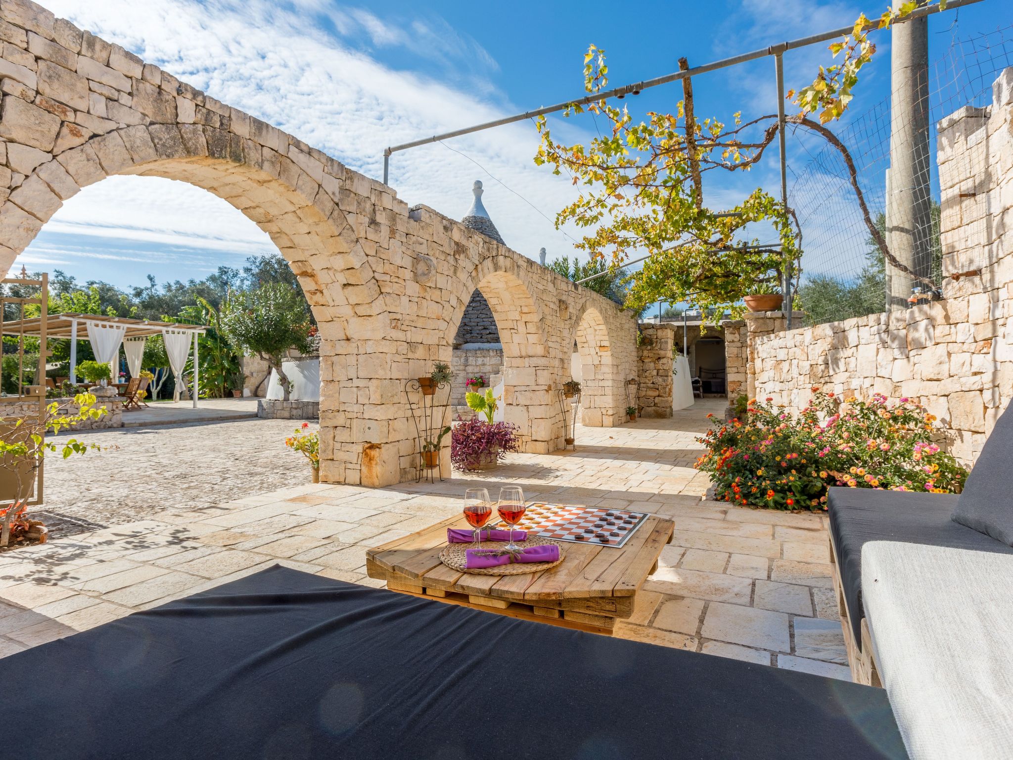 Trullo für Ferien in Apulien-Binnen
