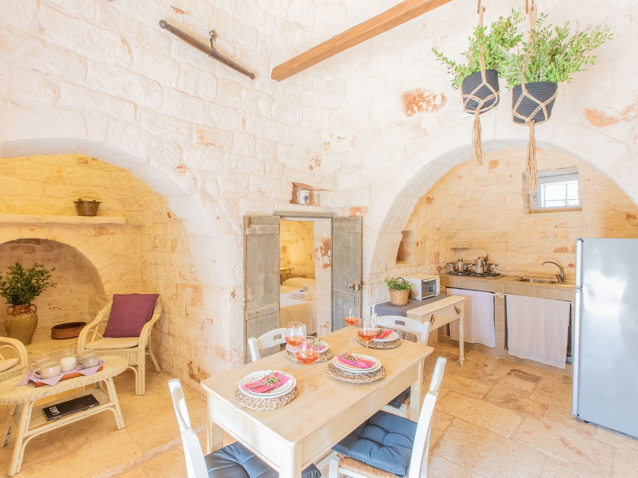 TRULLO  mit pool OSTUNI: Kostenlos: Bettwäsche und Handtücher, 2 Fahrräder, 1 H-Binnen
