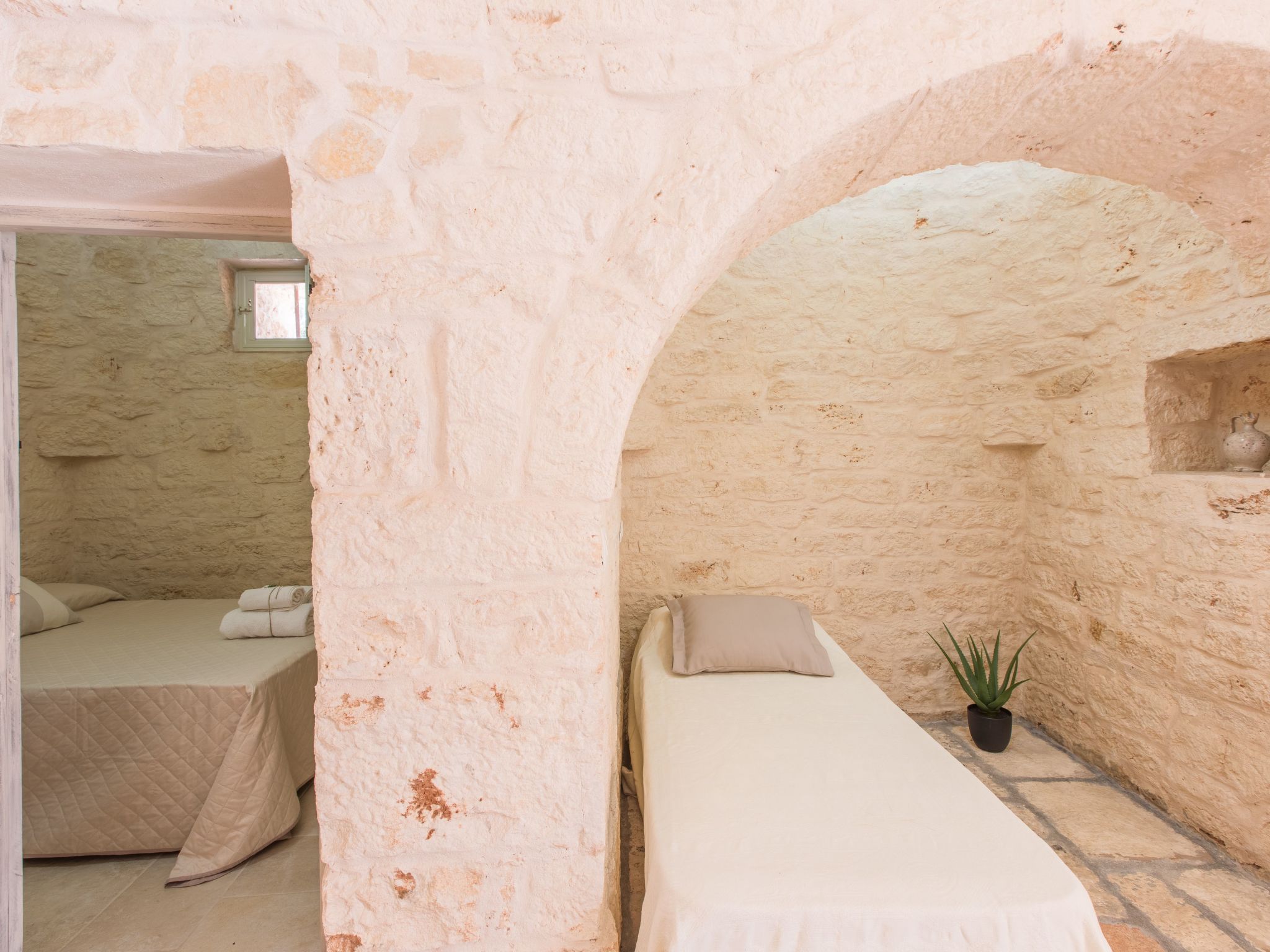 Trullo die Riesenpappel-Dedans