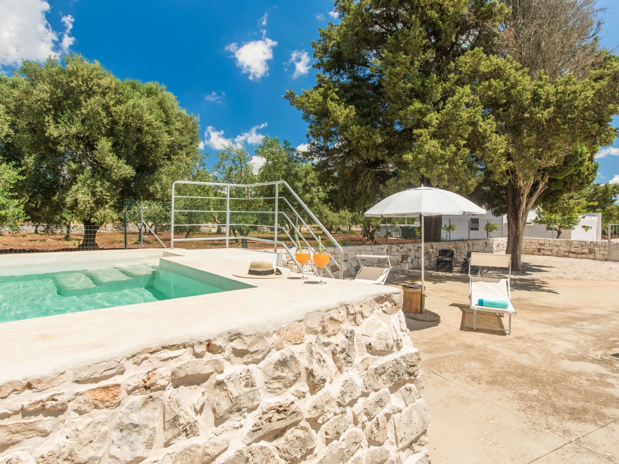 Trullo die Riesenpappel-Dedans