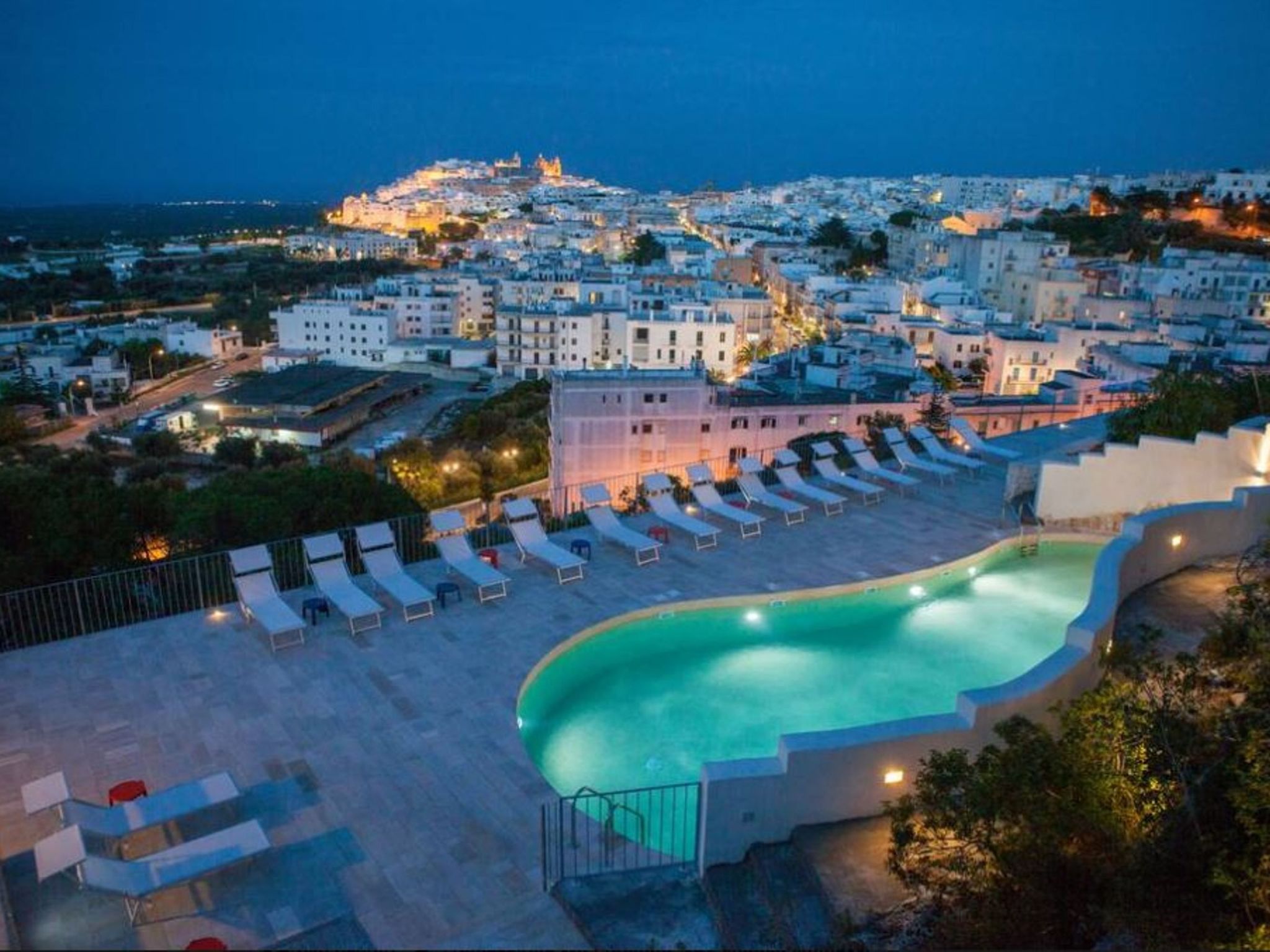 Ferienhaus mit umzäuntem Garten in Ostuni (Italien) und 1 Hund erlaubt