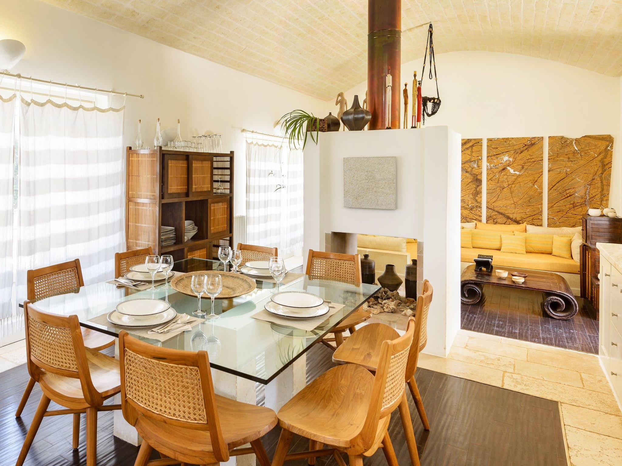 In Ostuni mit Privatem Pool-Drinnen