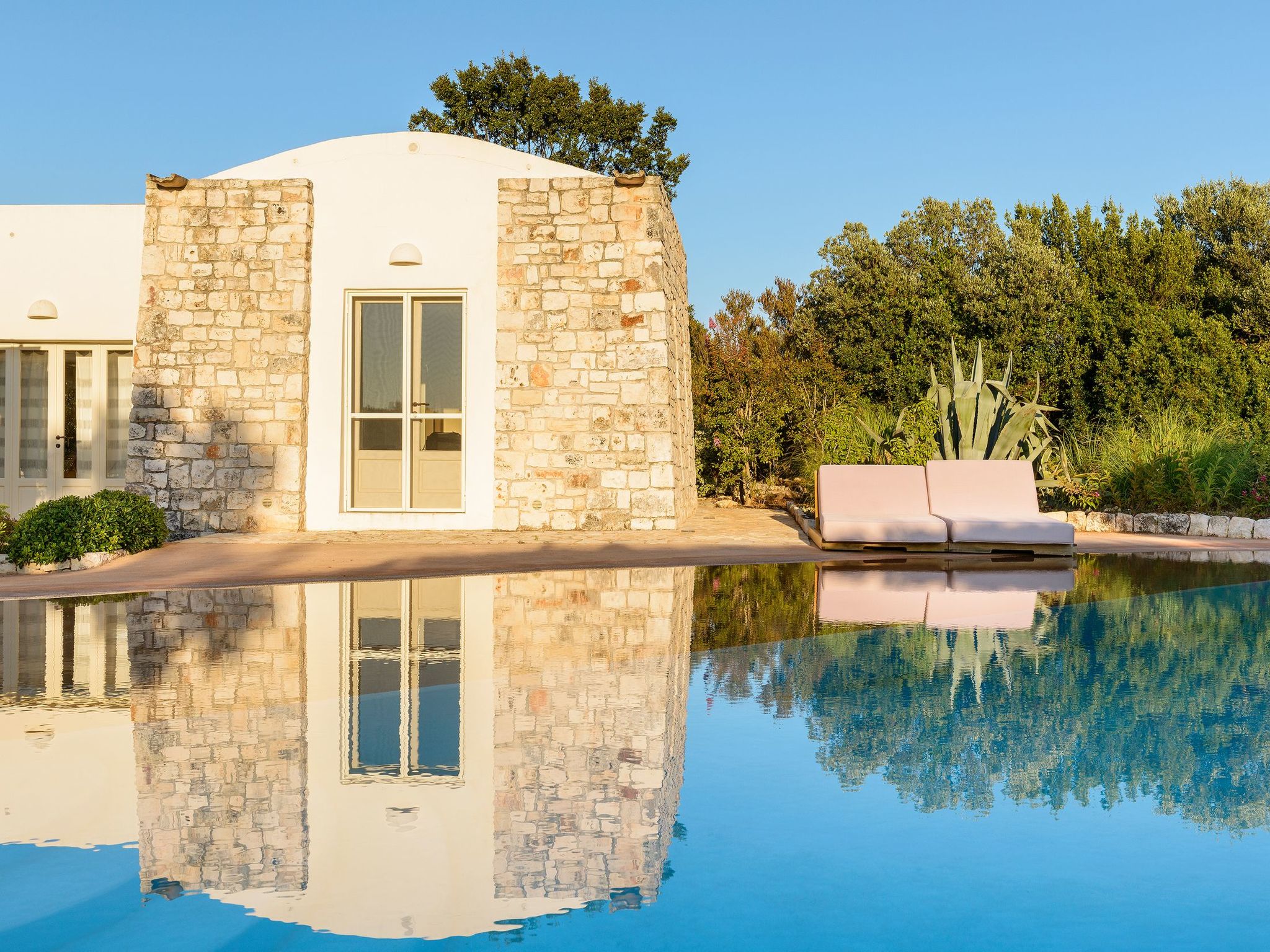 In Ostuni mit Privatem Pool-Drinnen