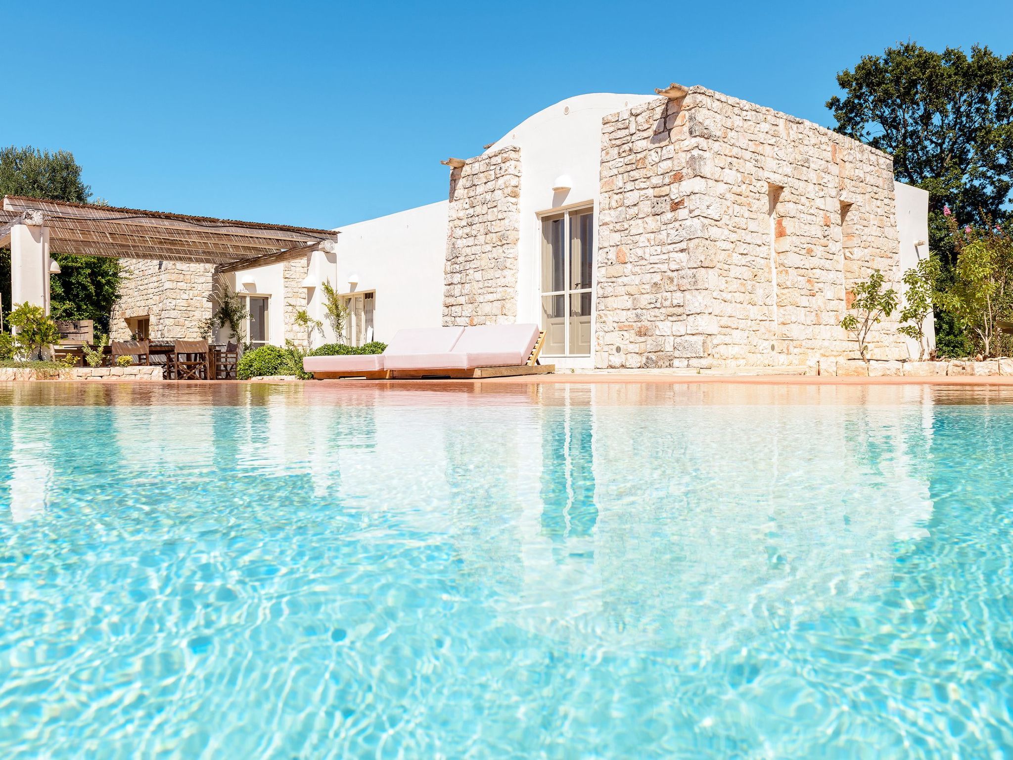 In Ostuni mit Privatem Pool-Drinnen