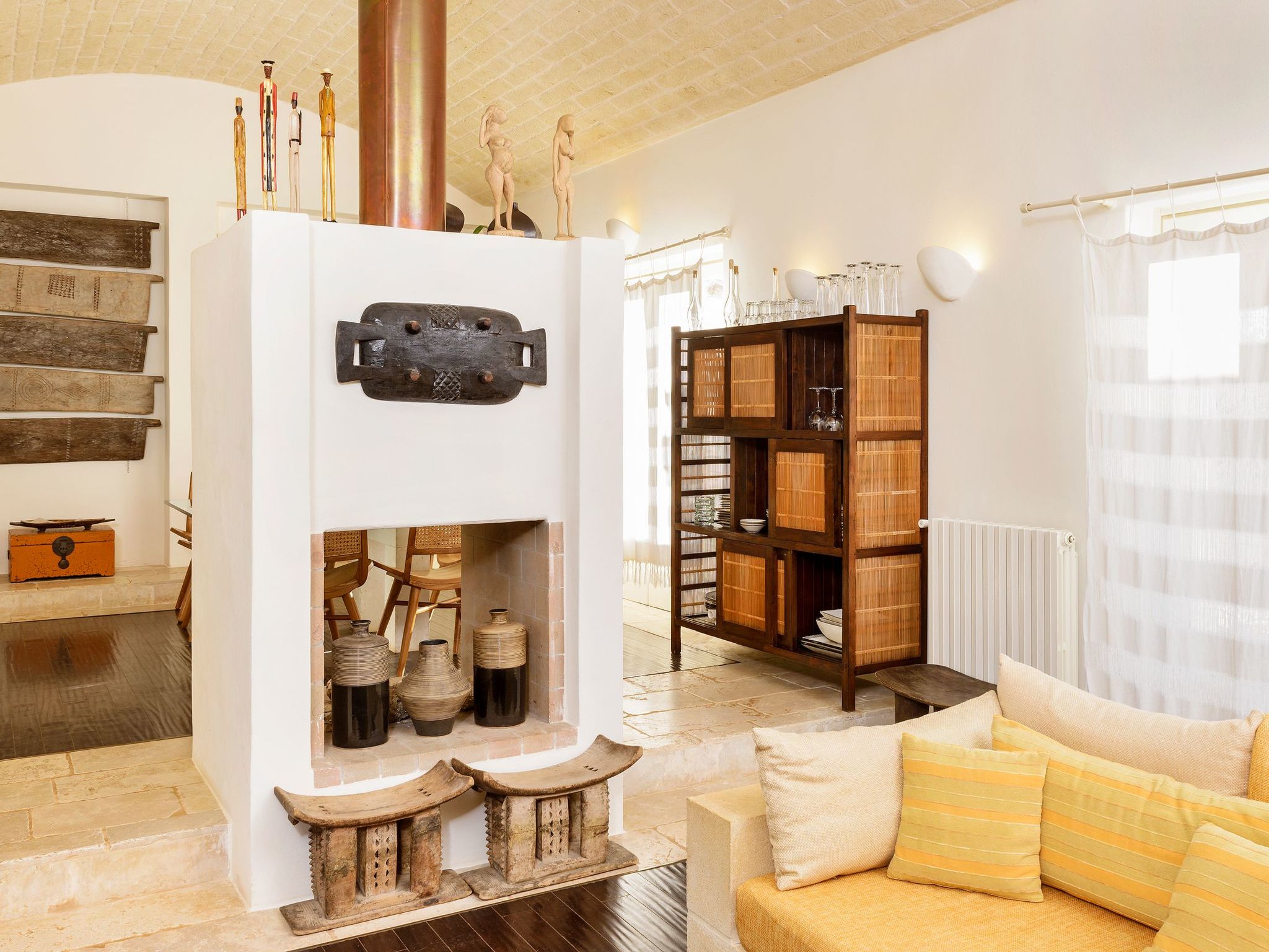 In Ostuni mit Privatem Pool-Drinnen