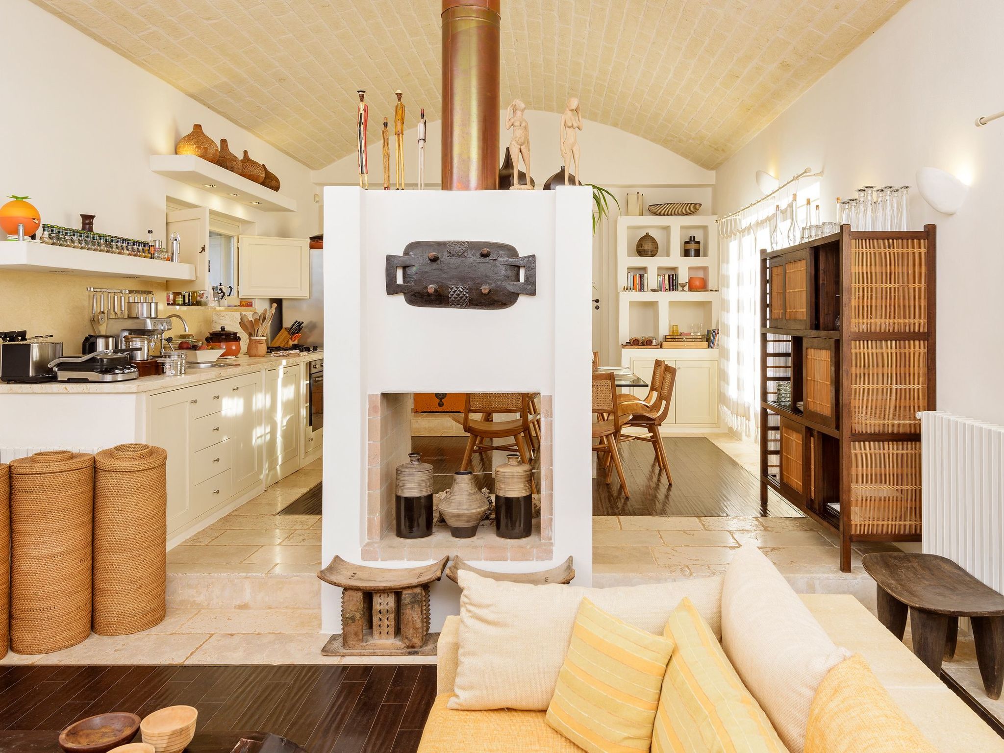 In Ostuni mit Privatem Pool-Drinnen