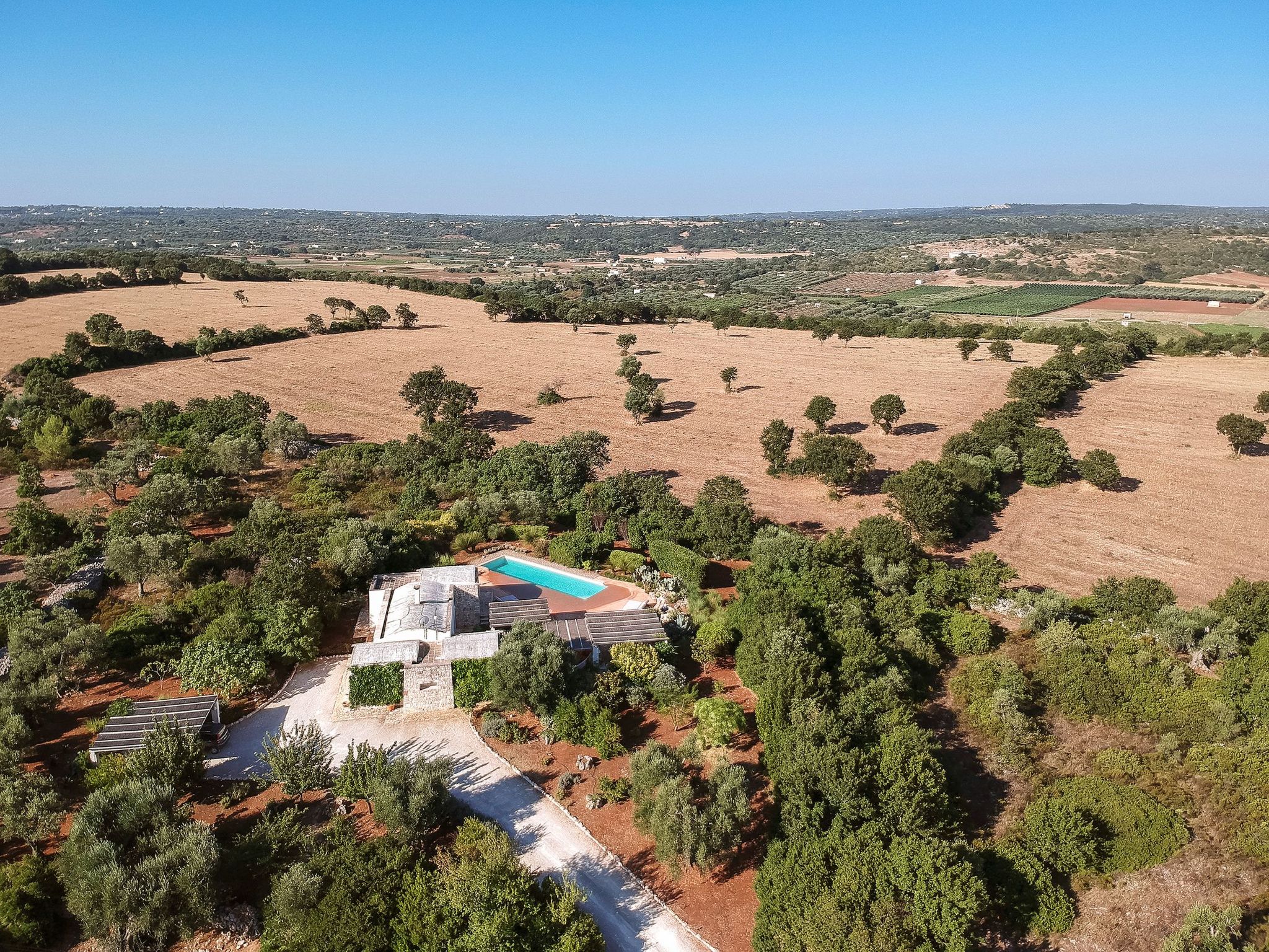 In Ostuni mit Privatem Pool-Drinnen