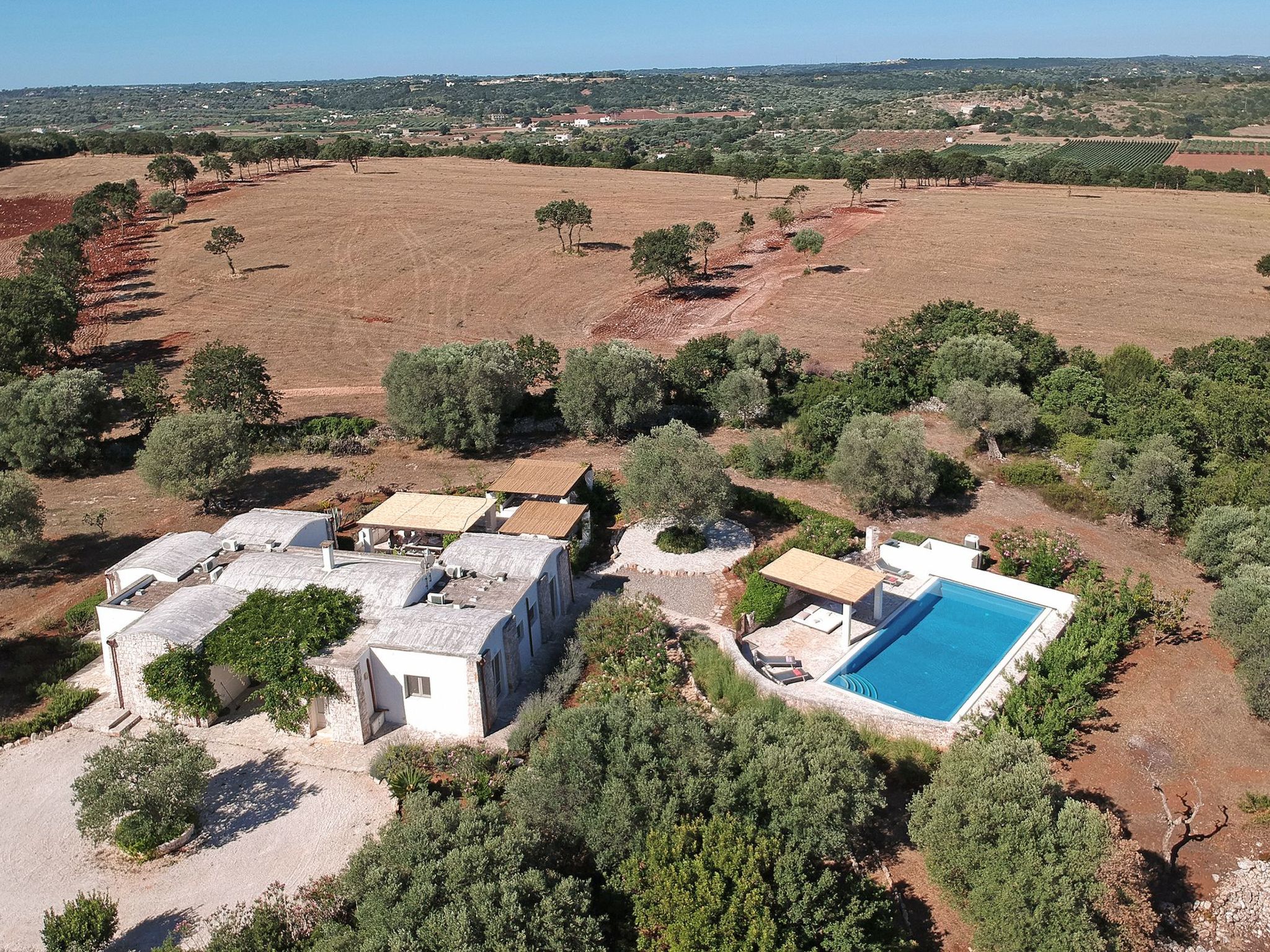 Mit Privatpool an der Adriaküste-Binnen