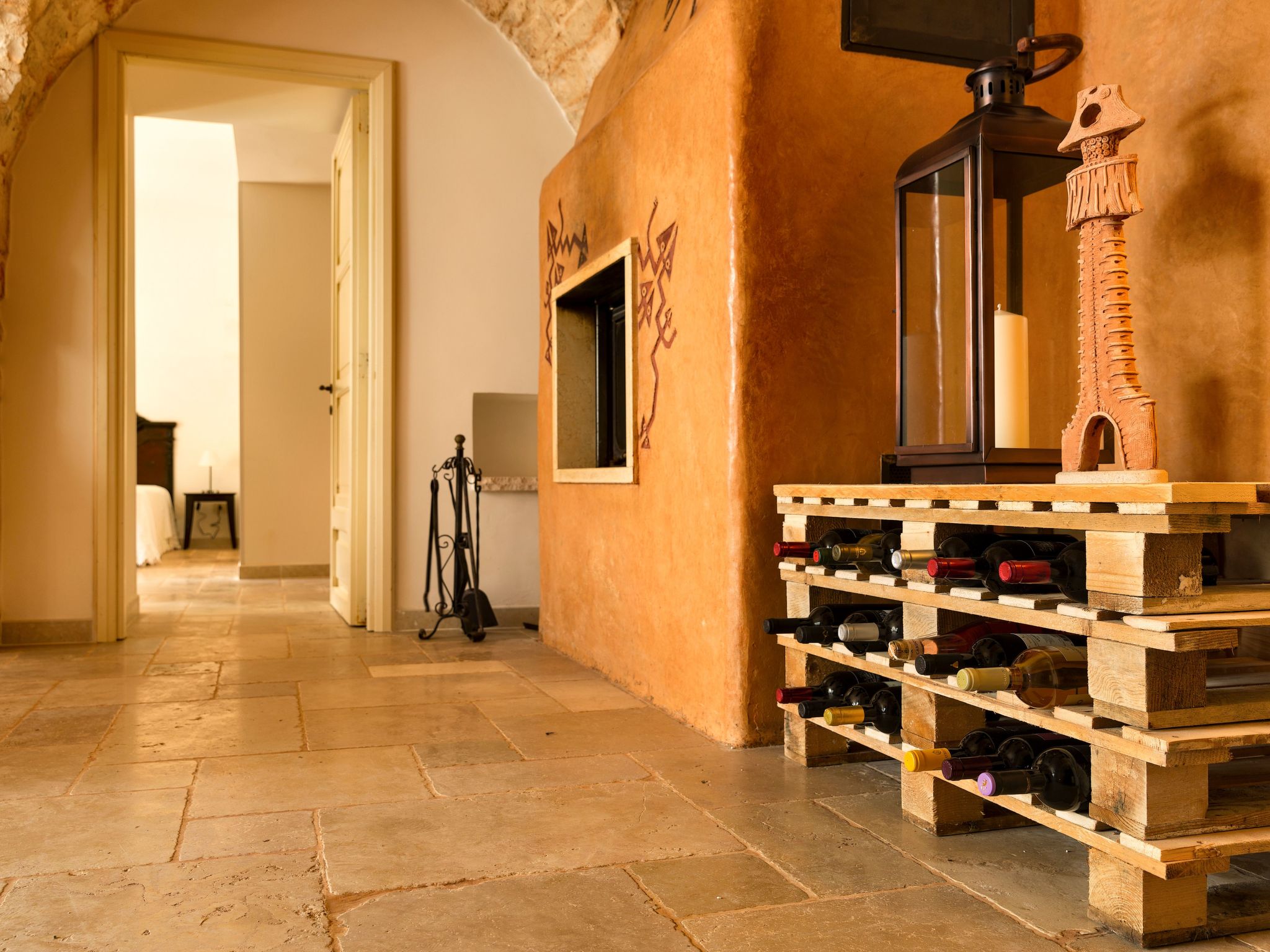 Antike Villa mit privatem Pool, Spa und türkischem Bad-Inside