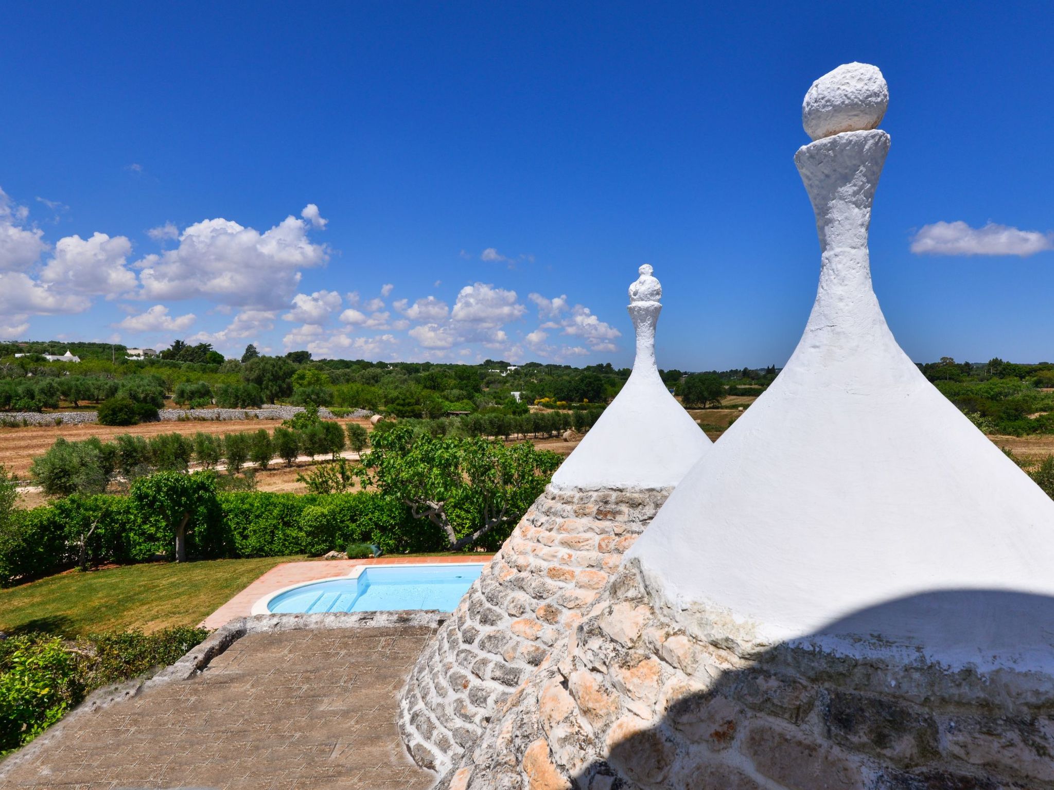 Trullo auf dem Lande in Ostuni mit privatem Pool-Inside