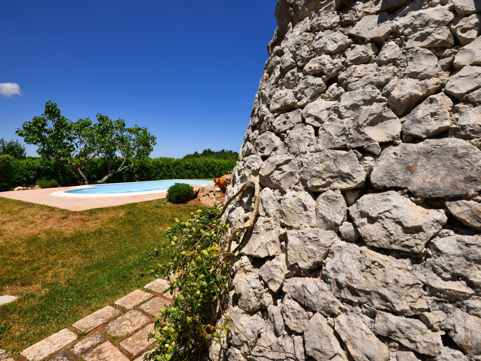 Trullo auf dem Lande in Ostuni mit privatem Pool-Inside