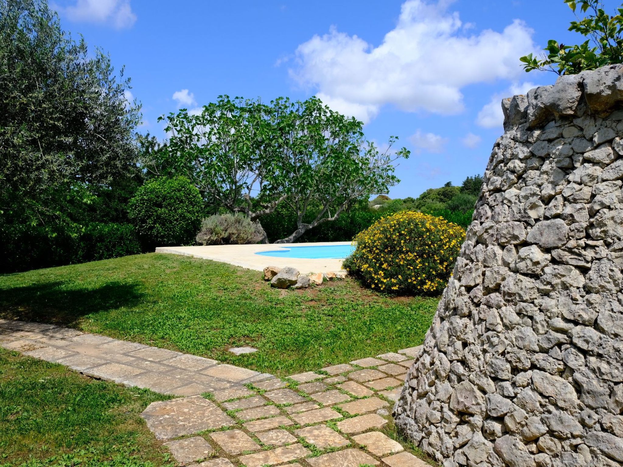 Trullo auf dem Lande in Ostuni mit privatem Pool-Inside
