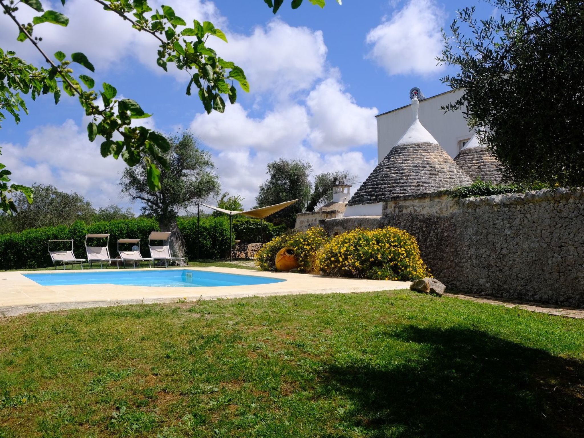 Trullo auf dem Lande in Ostuni mit privatem Pool-Inside