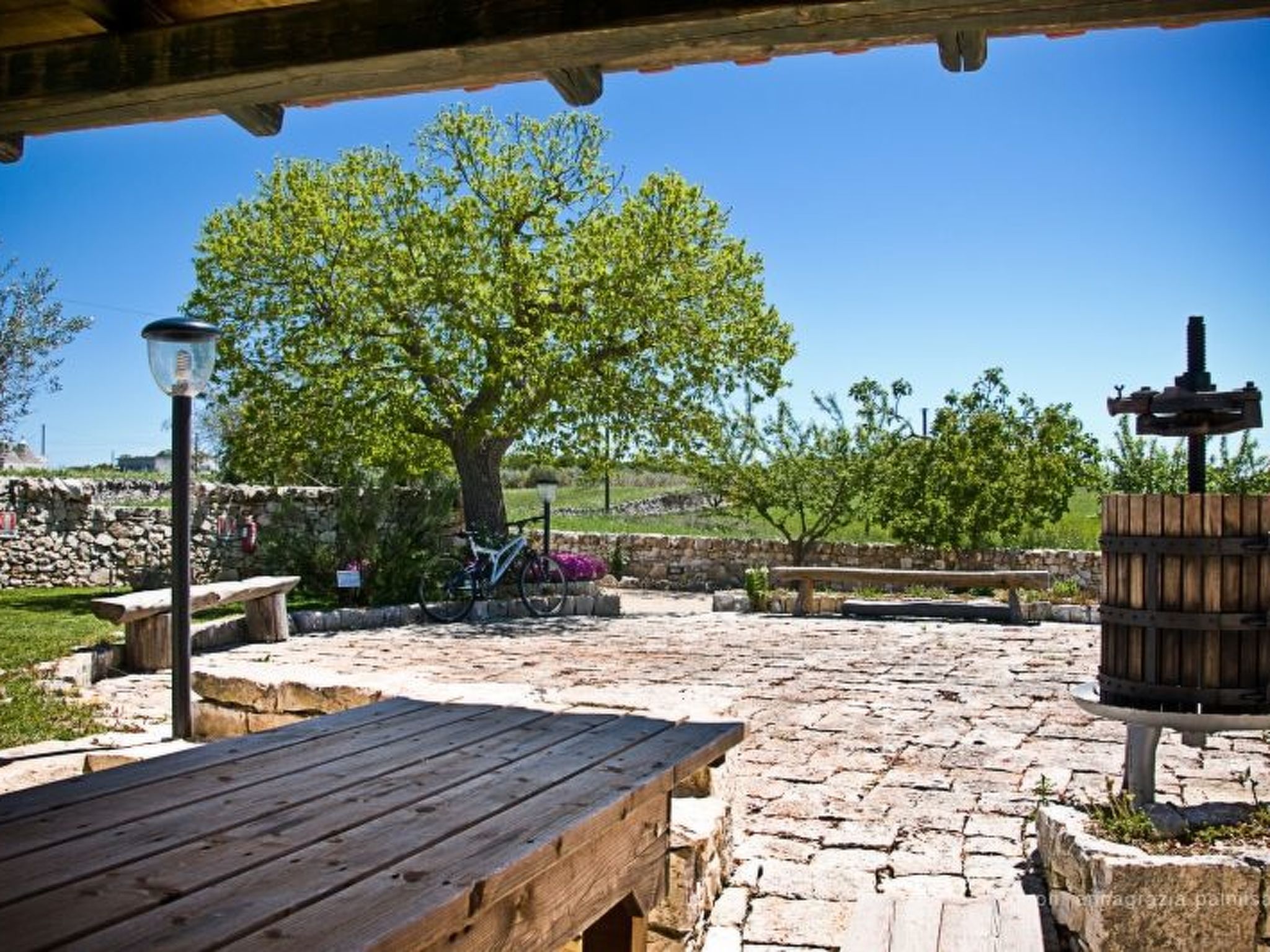 Kirschbaum Trullo, Entspannung und Essen und Wein-Image-tags.info