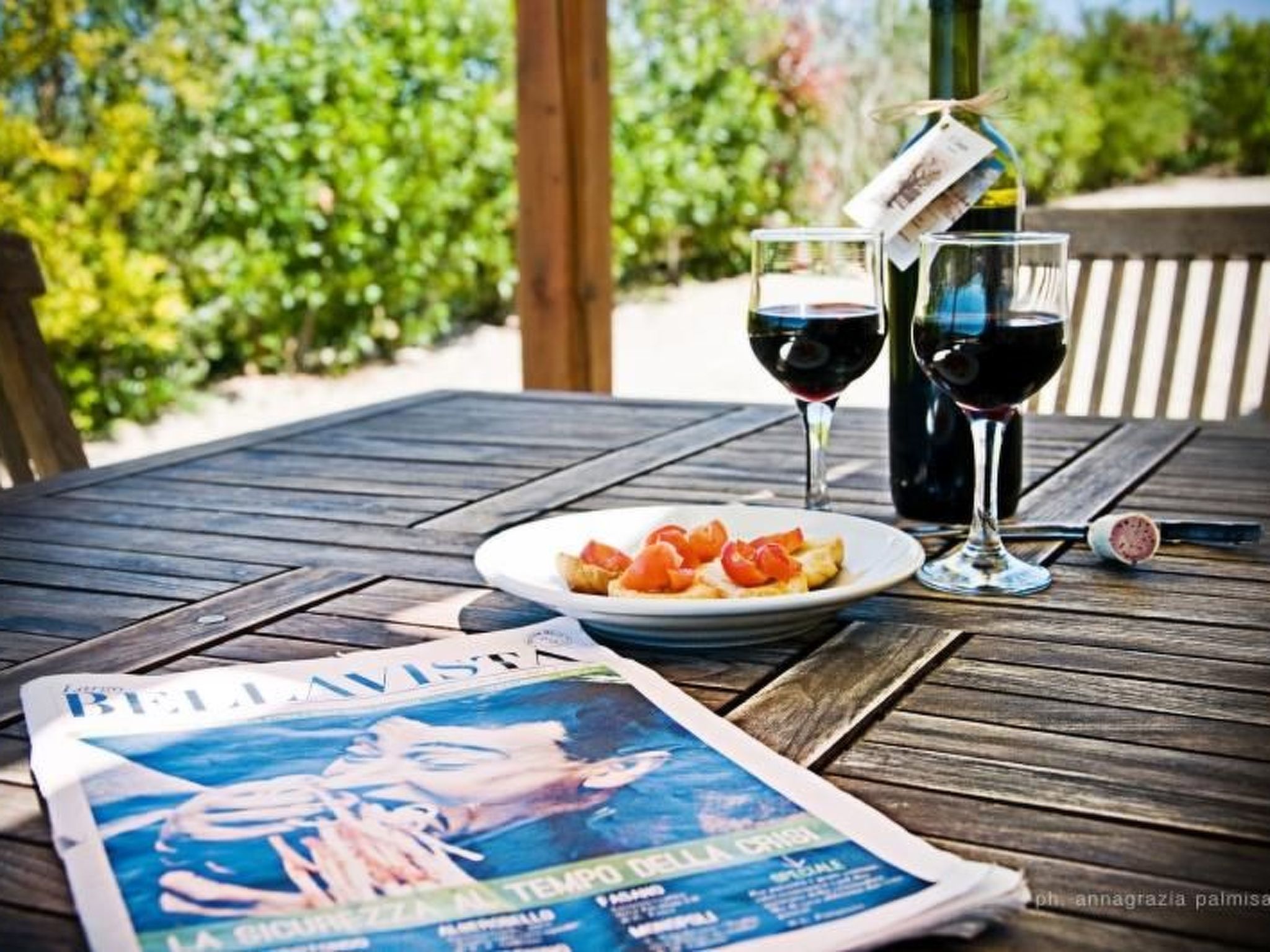 Trullo degli Archi, Entspannung und Essen und Wein-Image-tags.info