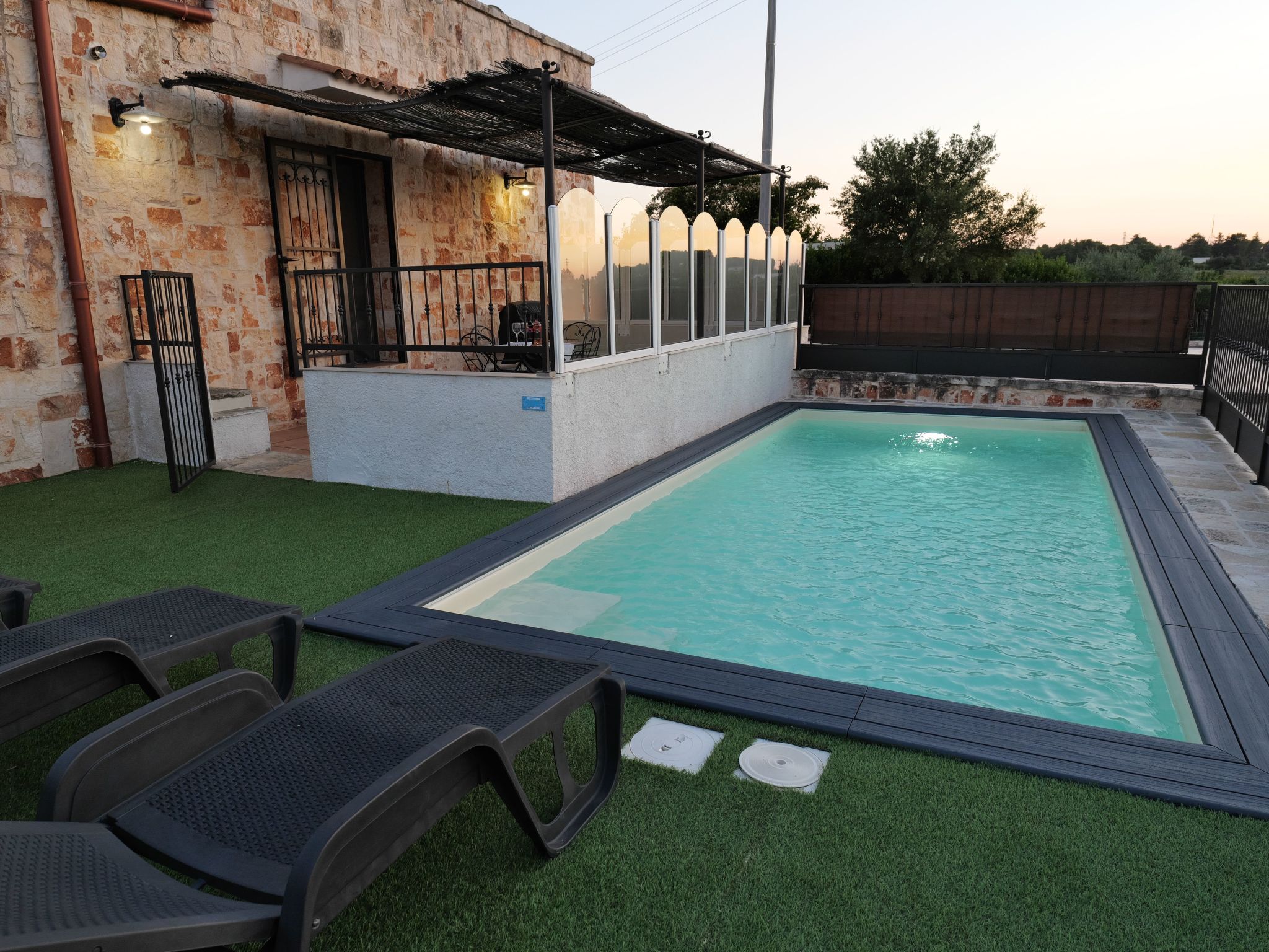 Neue fantastische Casa degli Ulivi privaten Pool-Binnen