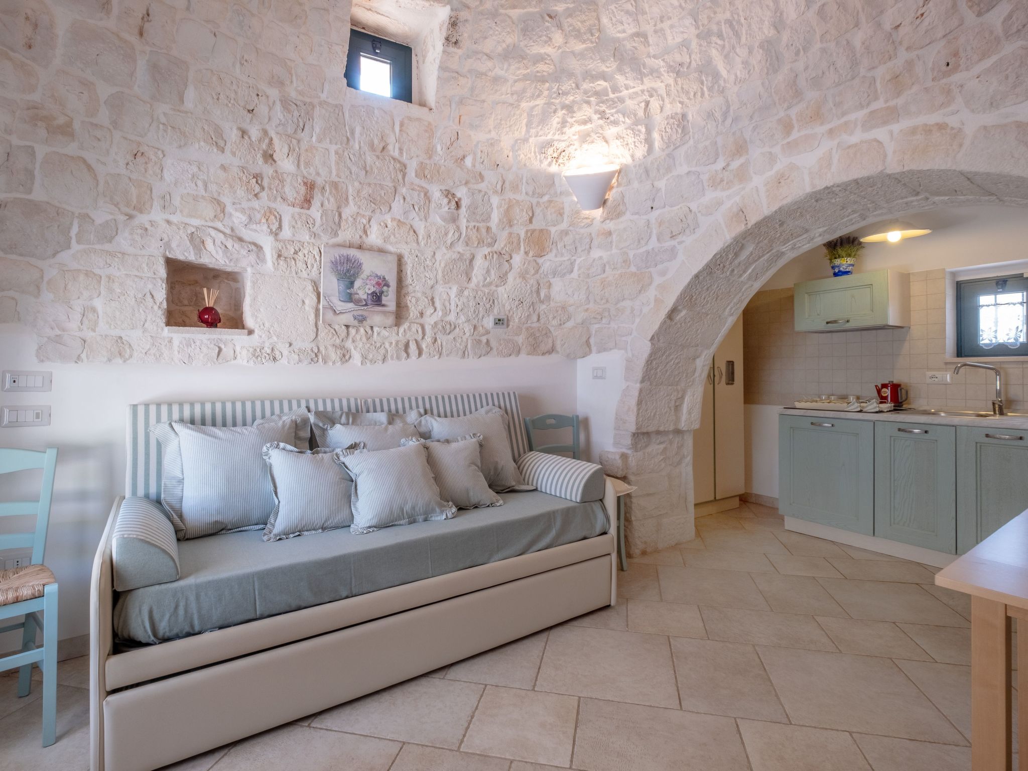 Wohnung auf einem Bauernhof mit Trulli und Schwimmbad