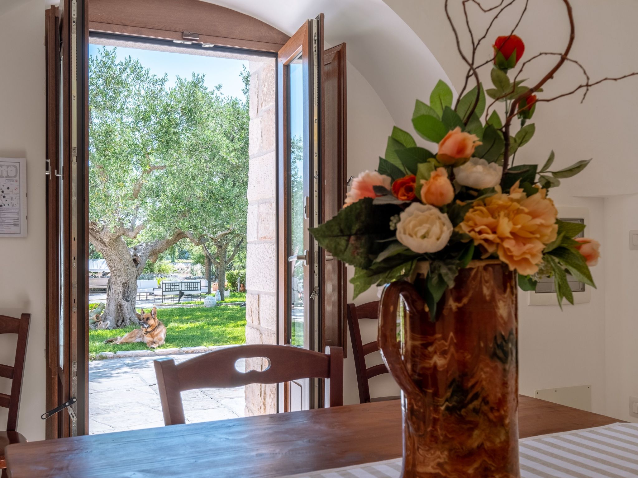 Große Trullo-Wohnung mit Schwimmbad-Binnen