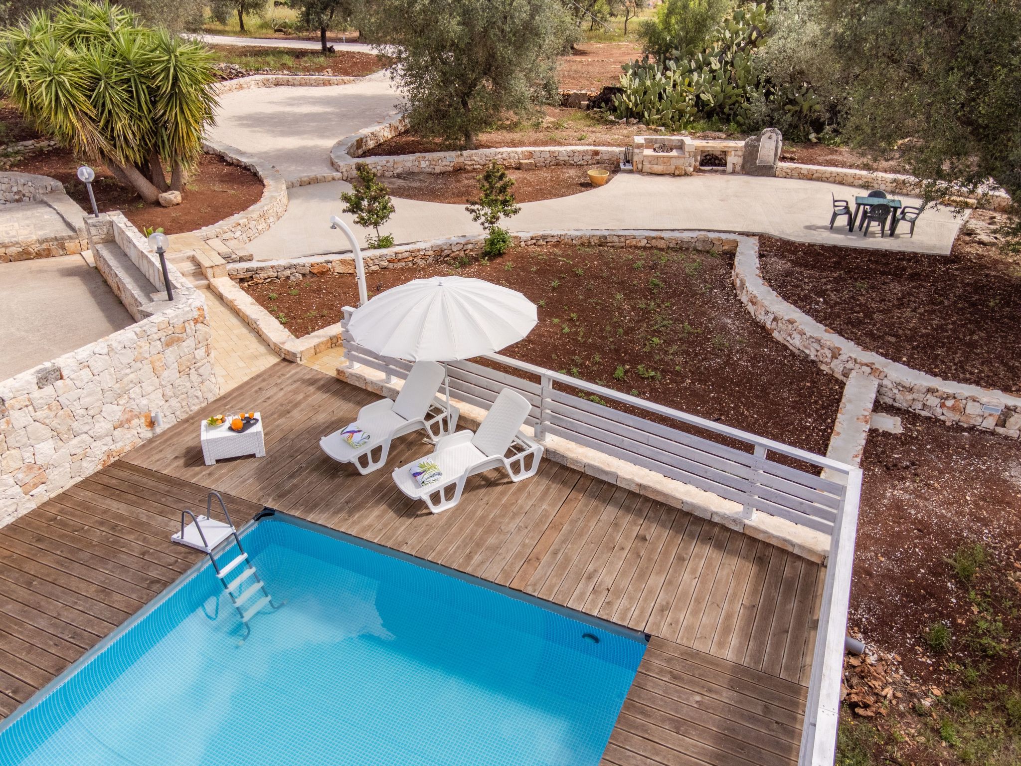 Trullo Quattro Carrini-Dedans