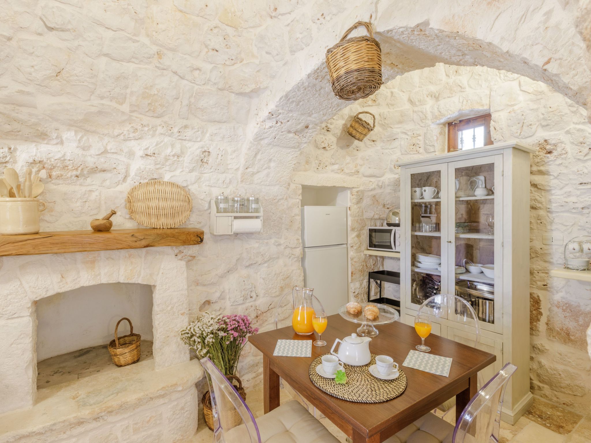 Trullo Quattro Carrini-Dedans