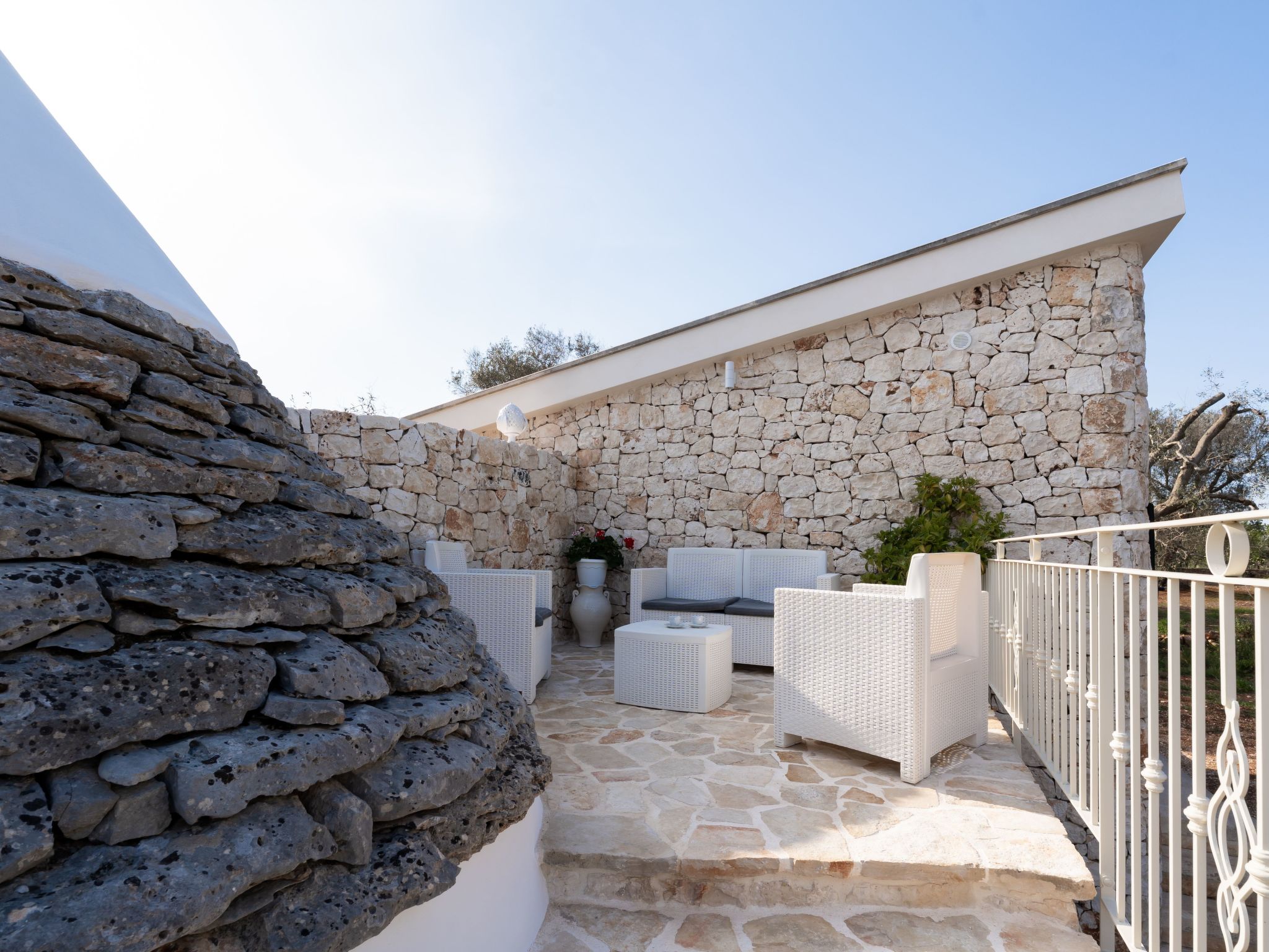 Trullo Quattro Carrini-Dedans