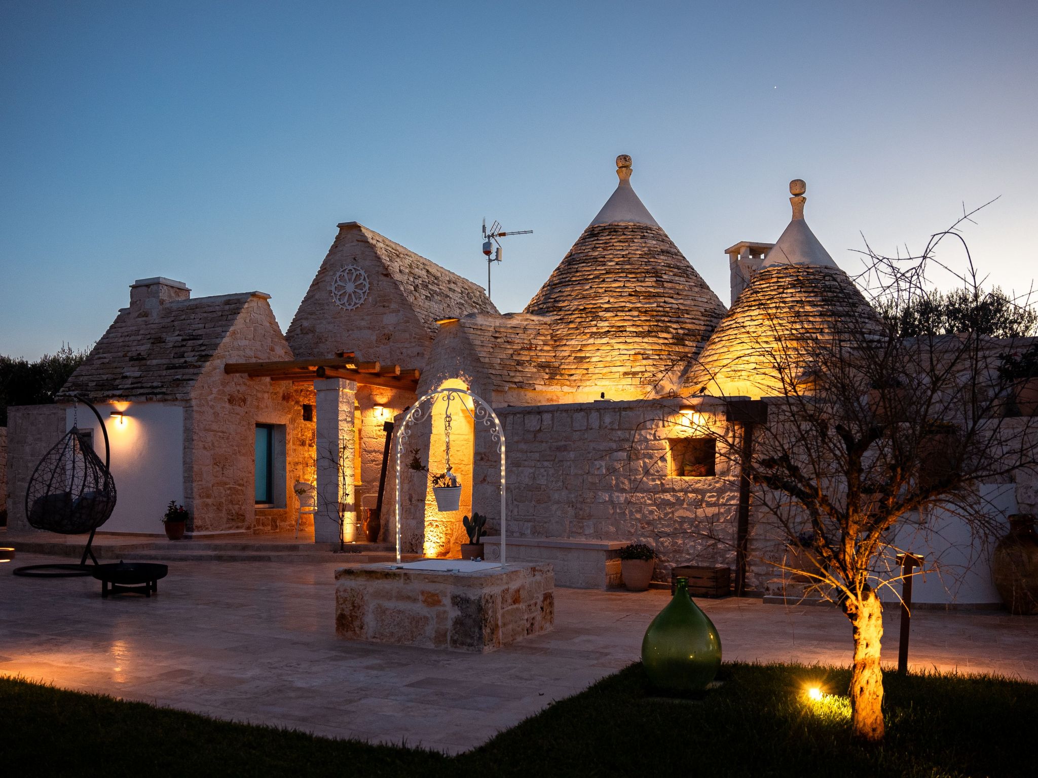 Trulli der Venus-Binnen