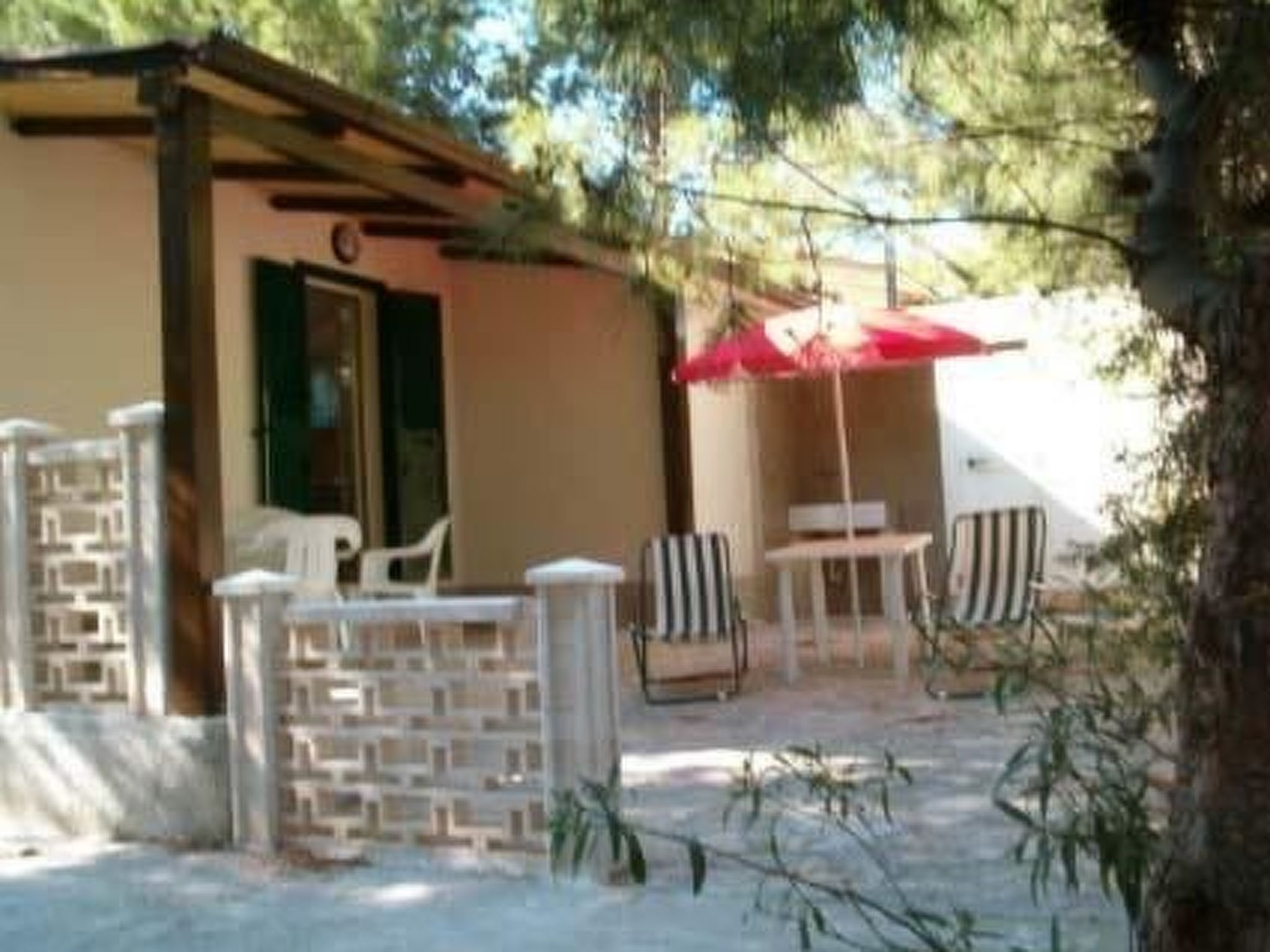 Orchideen-Ferienwohnung mit überdachter Veranda-Dedans