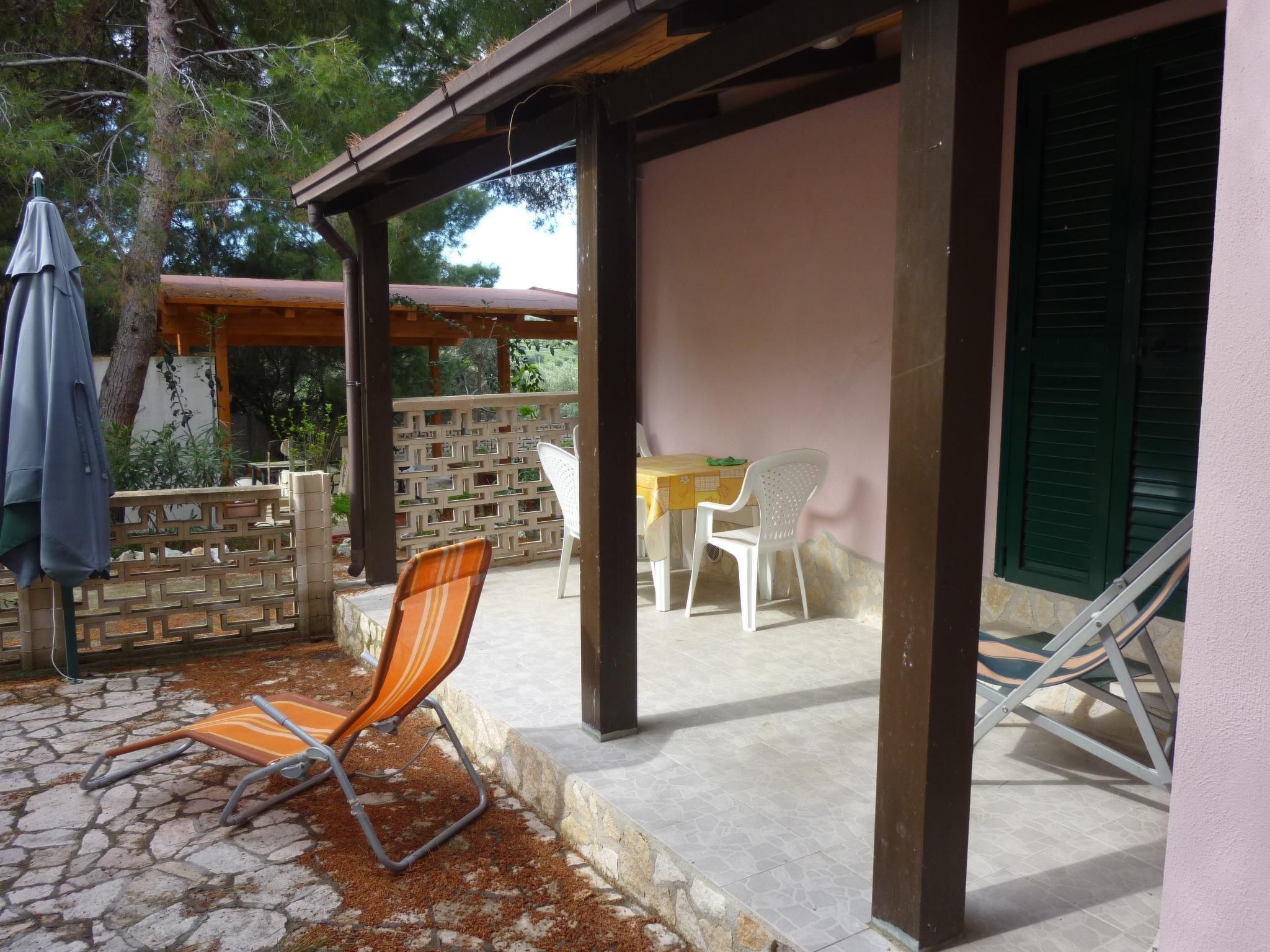 Orchideen-Ferienwohnung mit überdachter Veranda-Dedans