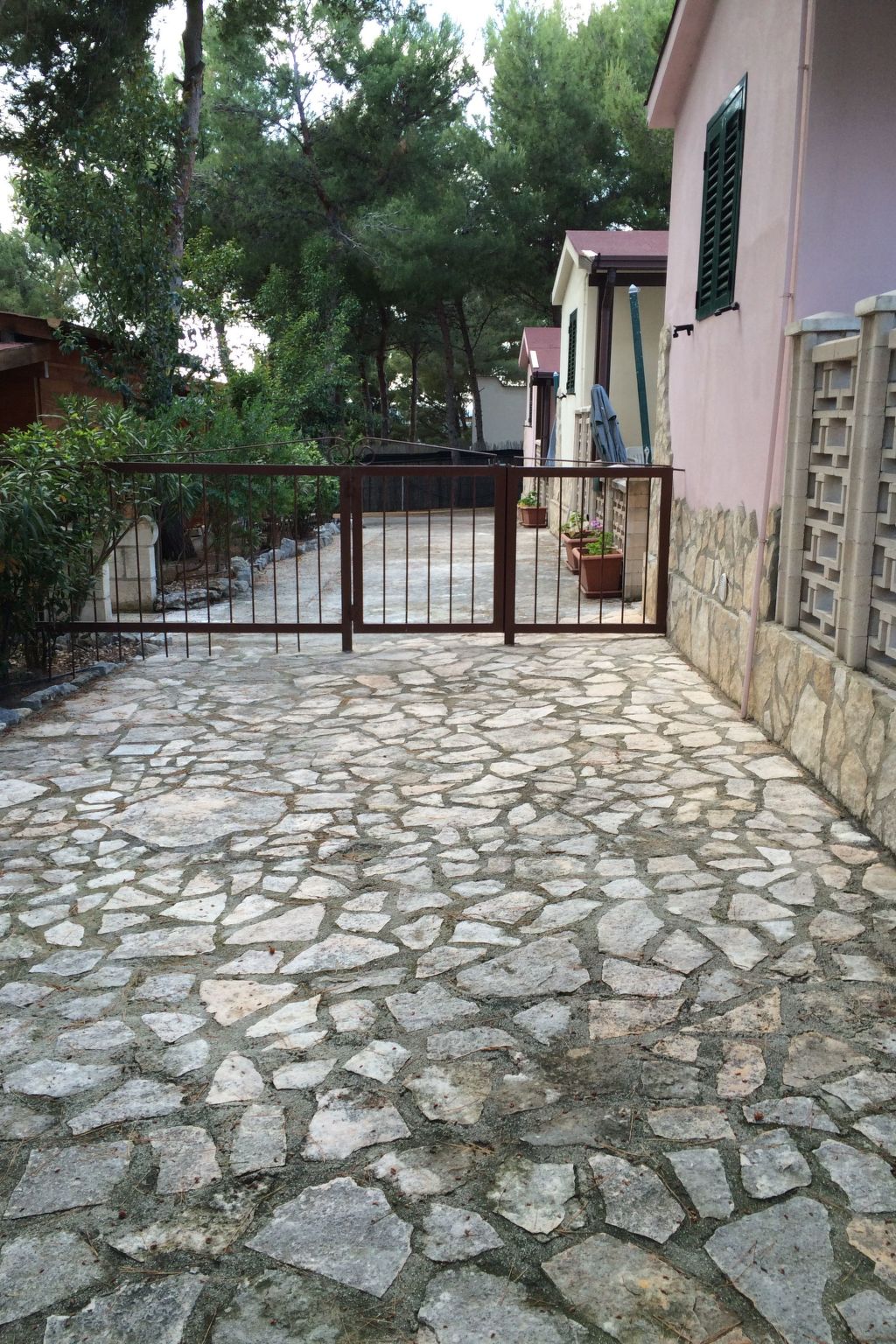 Orchideen-Ferienwohnung mit überdachter Veranda-Dedans