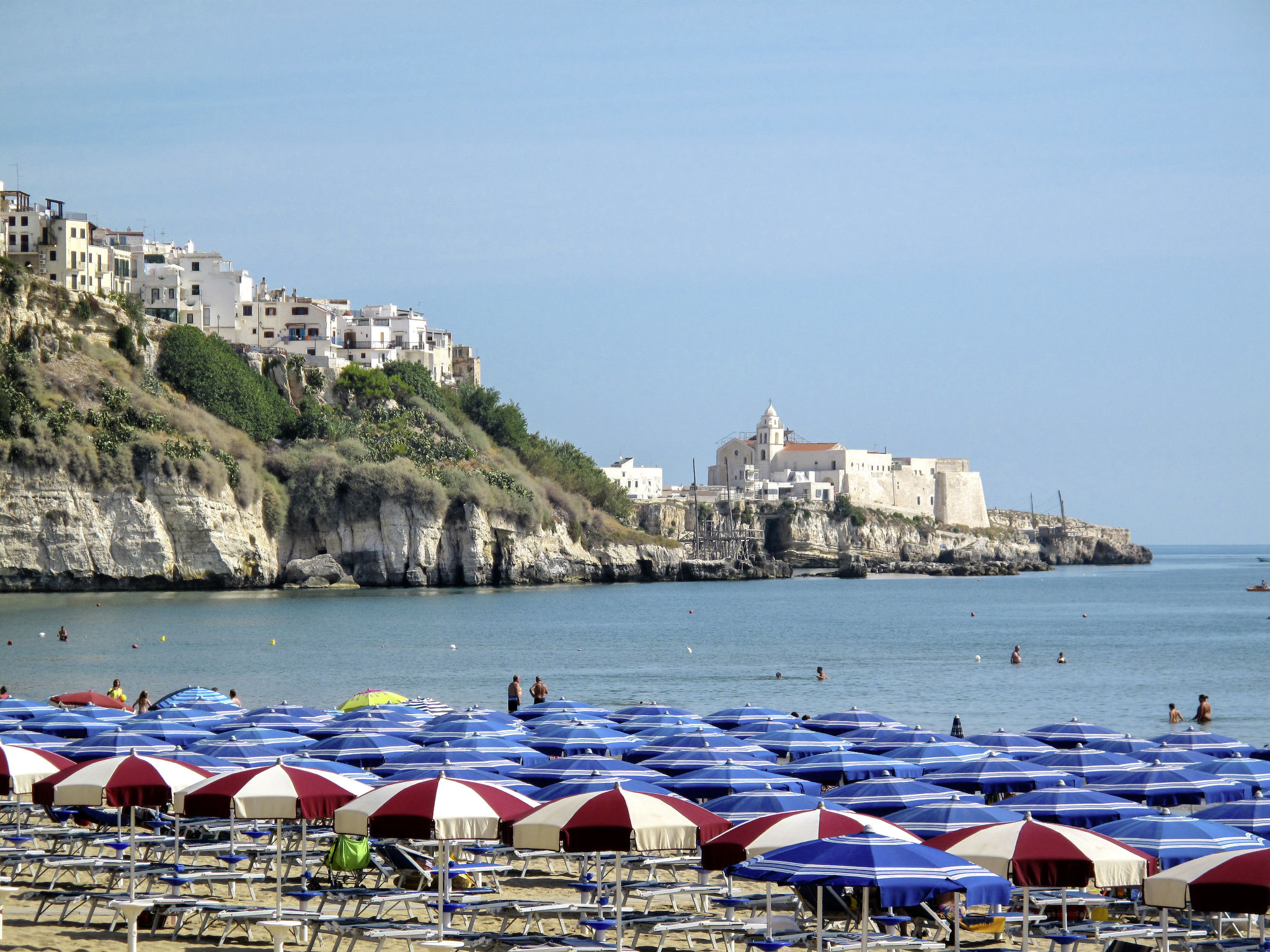 Wohnungen für Ferien am Meer in Vieste Gargano in Apulien - Umgebung