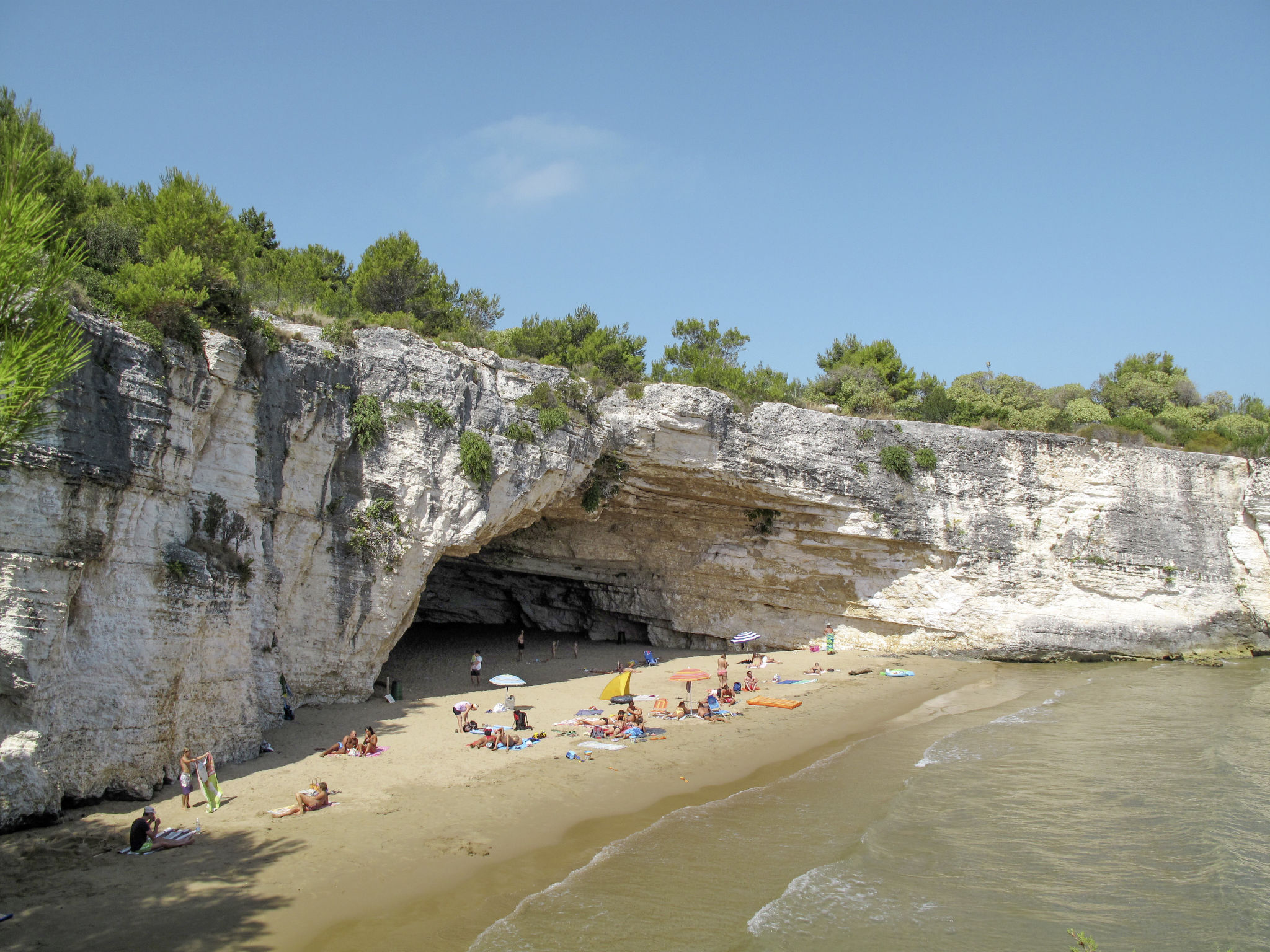 Wohnungen für Ferien am Meer in Vieste Gargano in Apulien - Umgebung