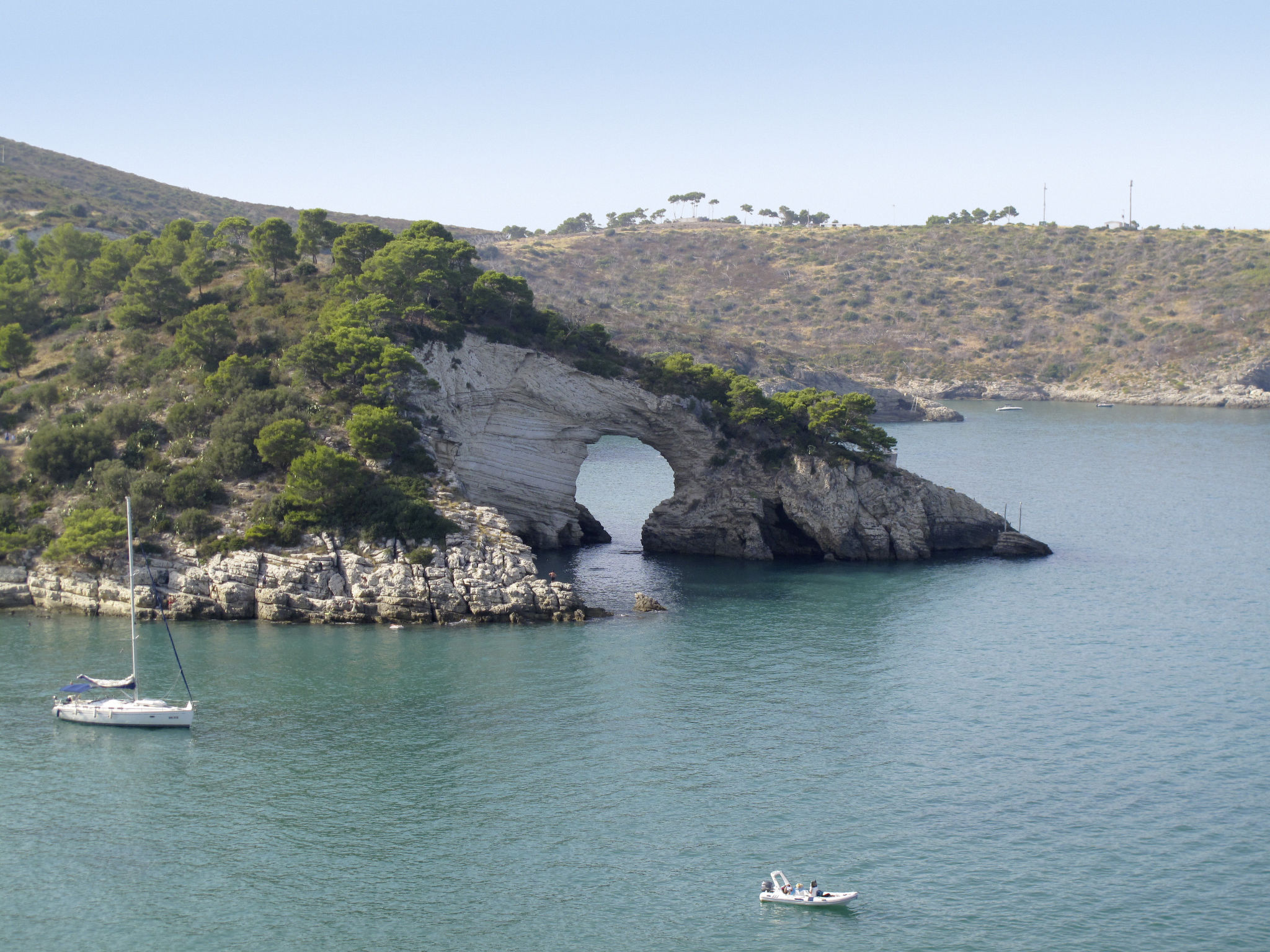 Wohnungen für Ferien am Meer in Vieste Gargano in Apulien - Umgebung