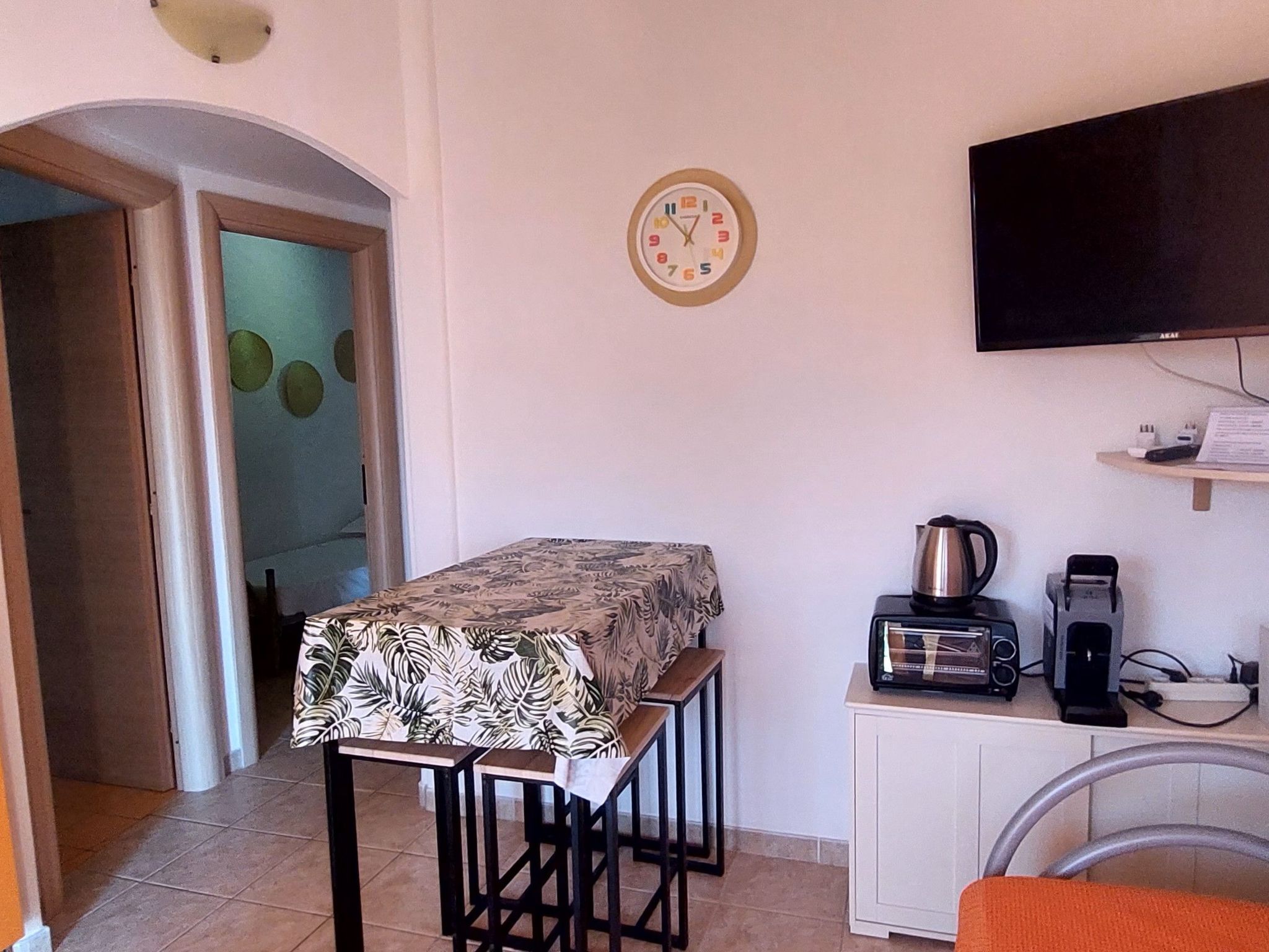 Mit Garten und Kinderschwimmbad