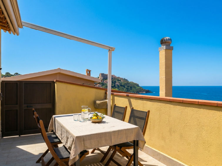 Aan zee: appartement met zeezicht in Castelsardo in Castelsardo