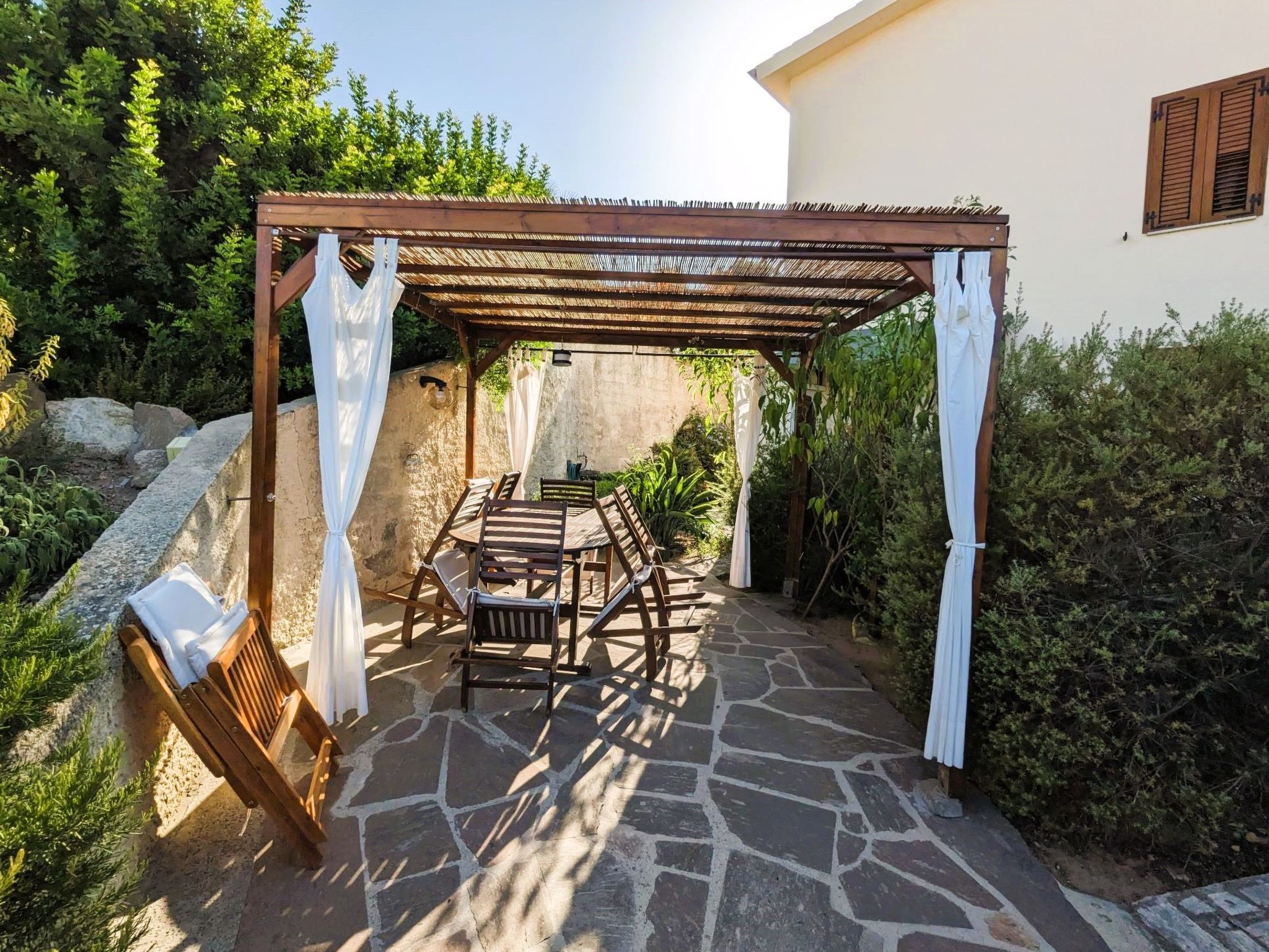 Lubagnu Vacanze- trilocale B-Draußen