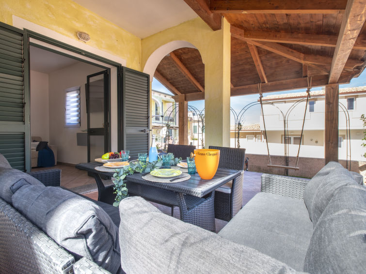 5-persoons appartement Mahalo aan zee in het centrum van Valledoria in Valledoria