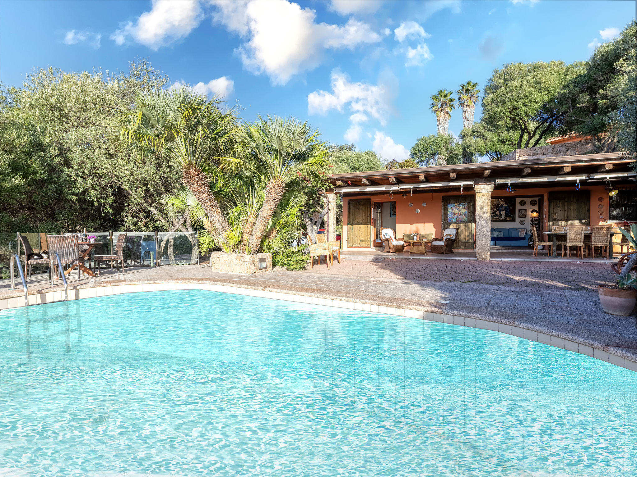 Vakantiehuis met privé zwembad in Badesi (Italië) voor 6 personen